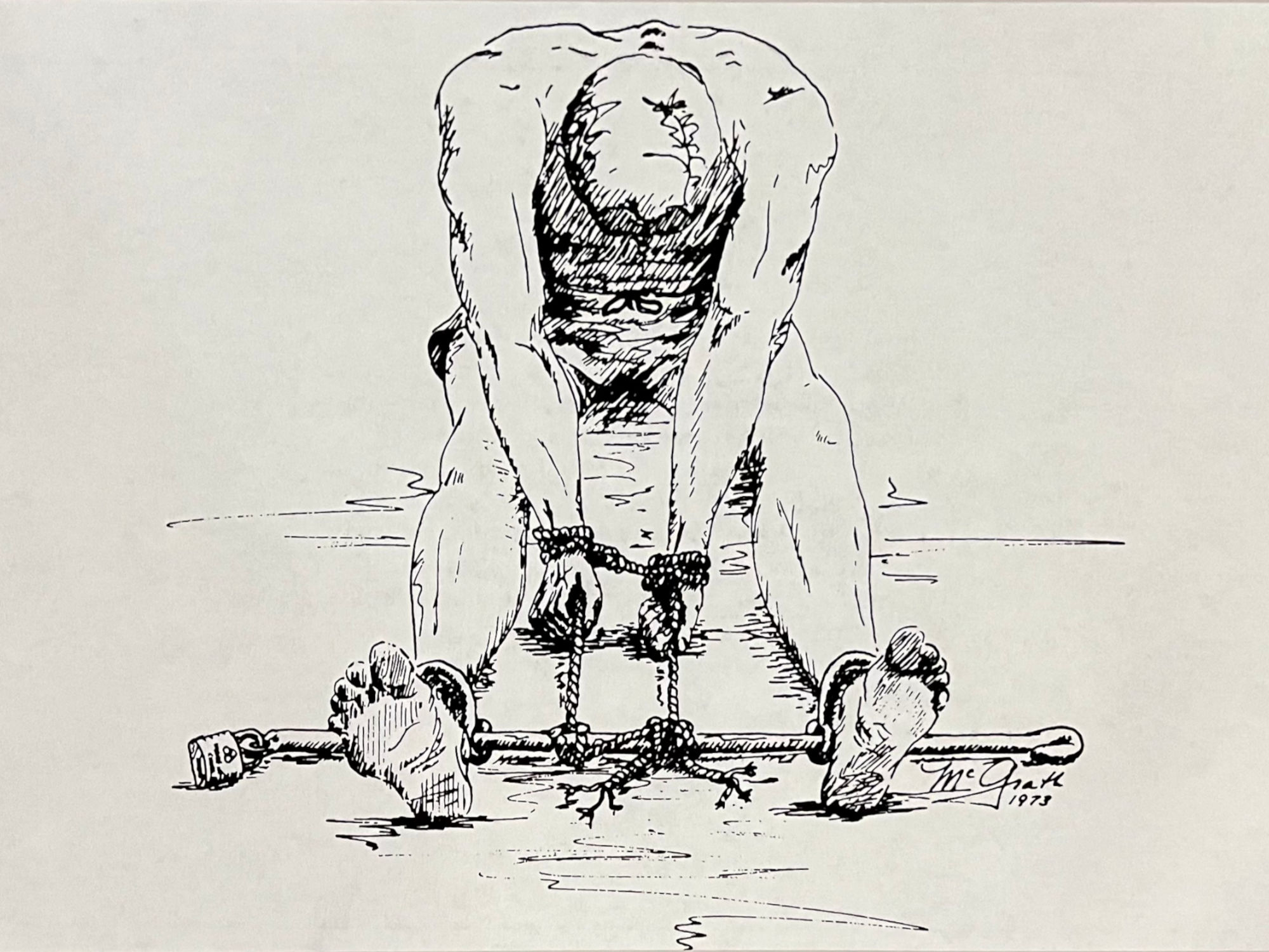 Mike Mcgrath Leg and Arm Shackles