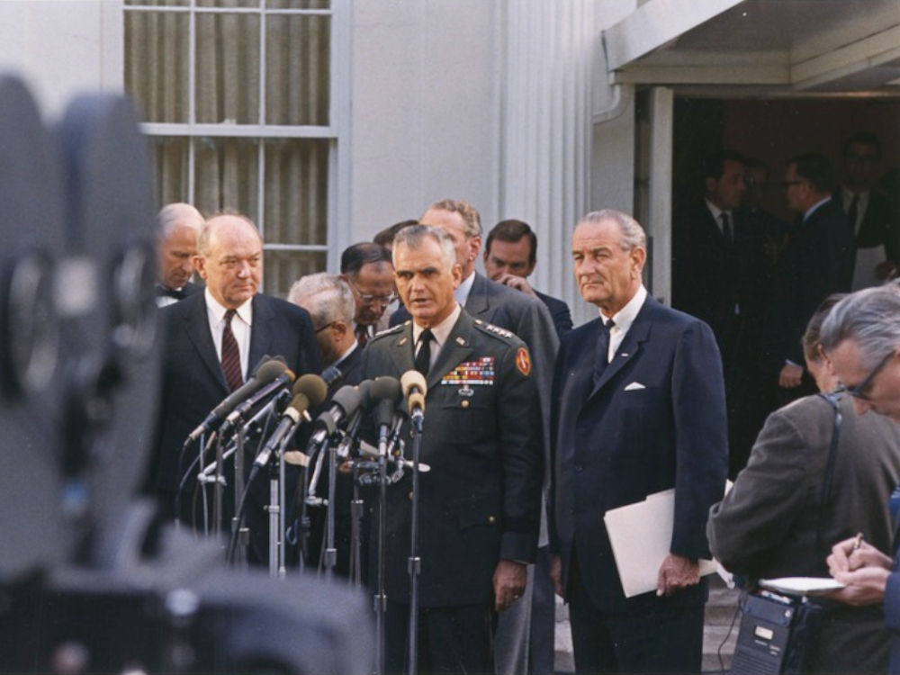 Mired in the Muck President Lyndon B. Johnson