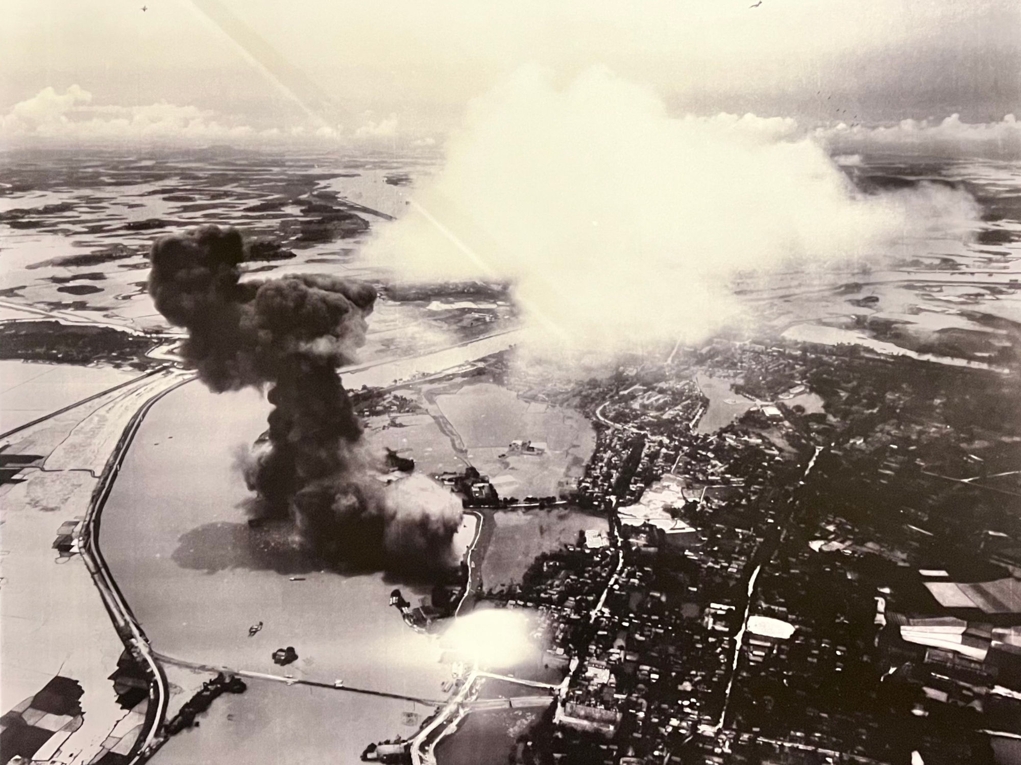 North Vietnam U.S. Bombing Raid