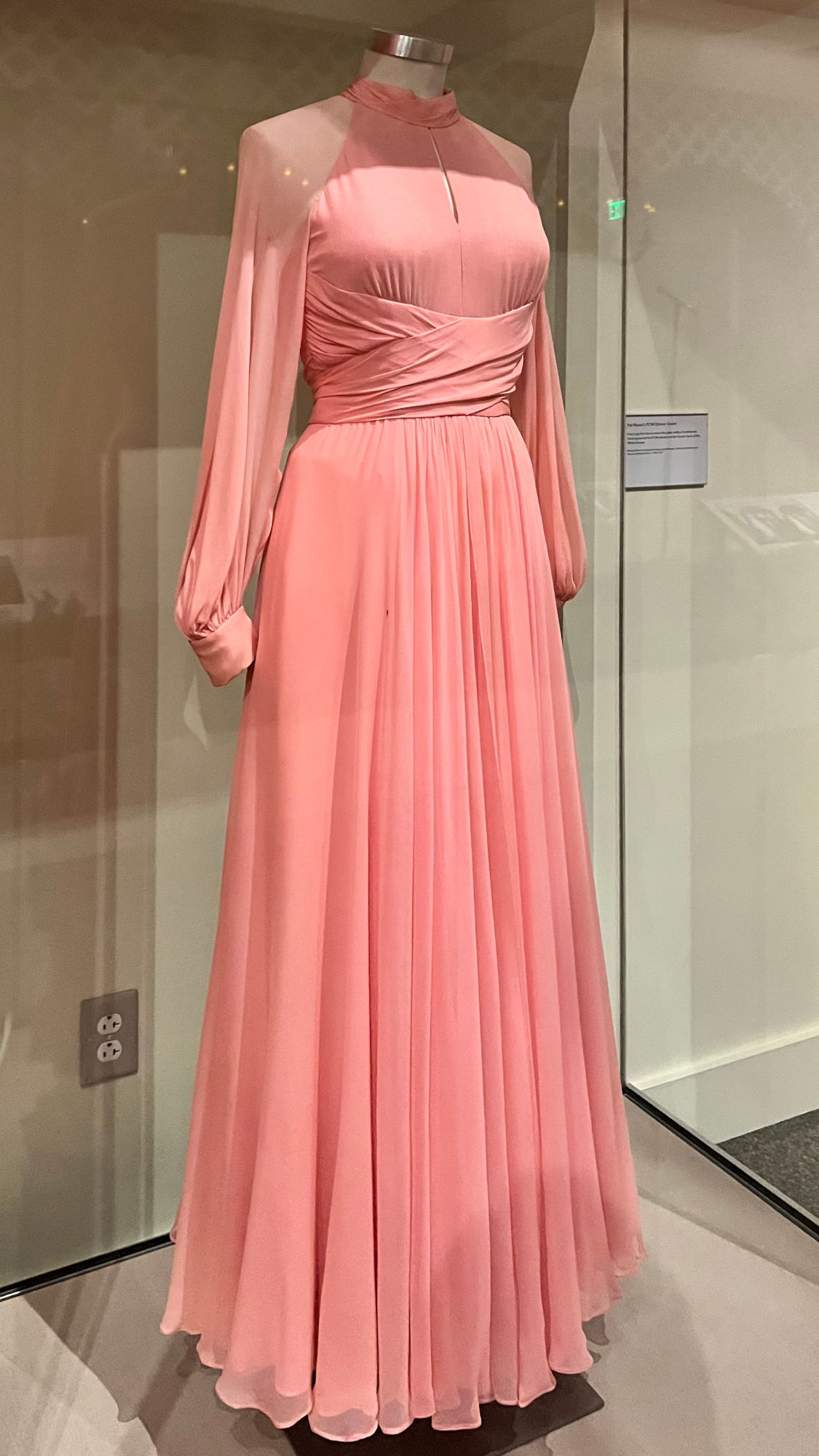Pat Nixon POW Dinner Gown