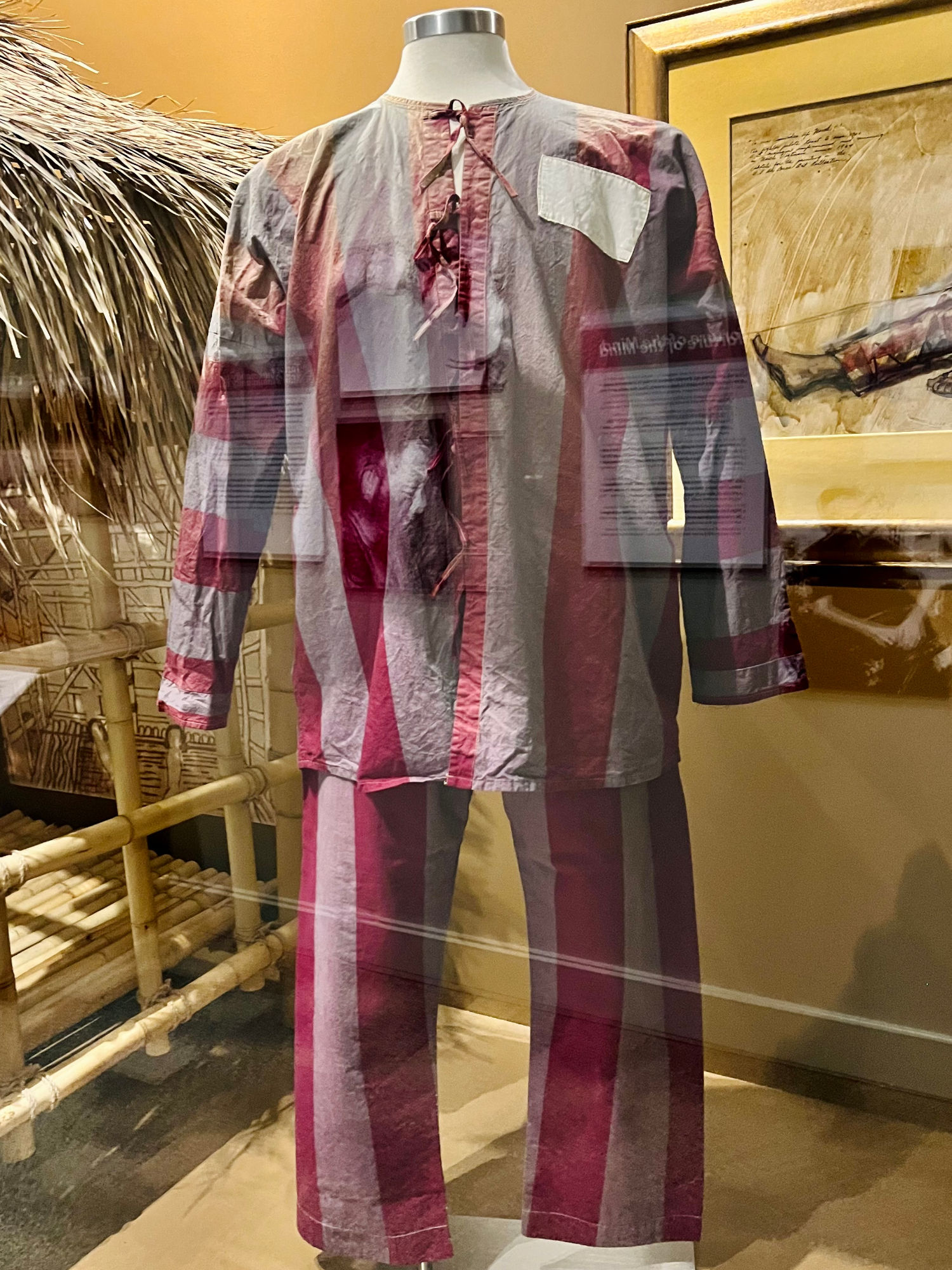 Standard POW Uniform Striped Pajama Set