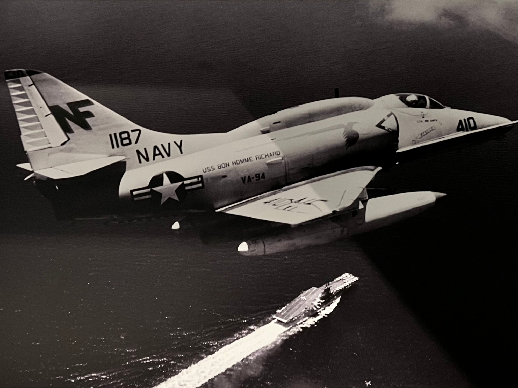 USS Bon Homme Richard A-4 Skyhawk