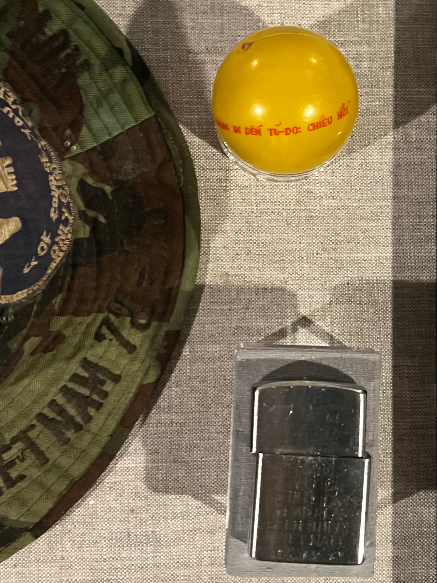 Vietnam Psyops Yellow Plastic Ball