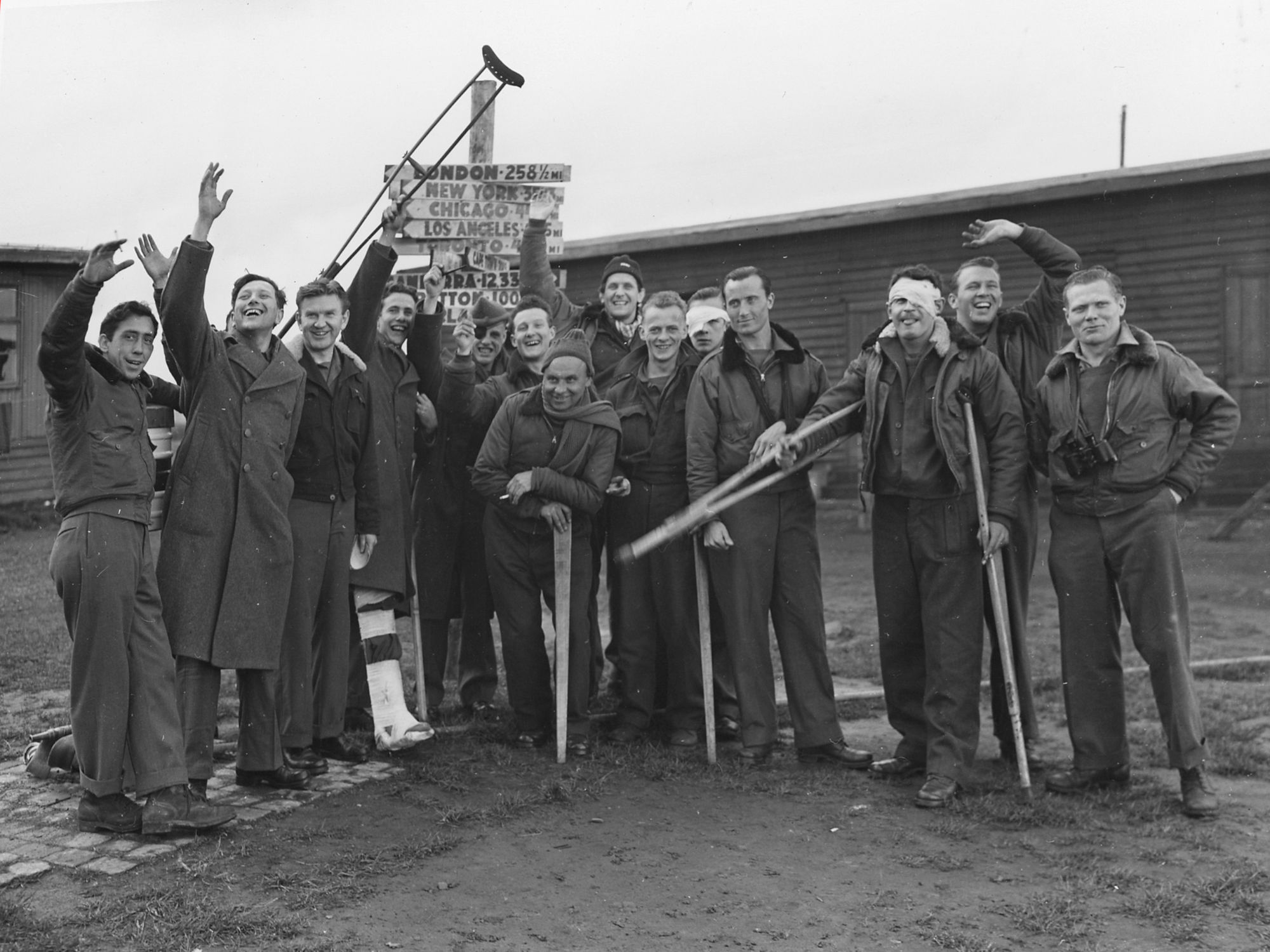 World War II Freed Allied Soldiers