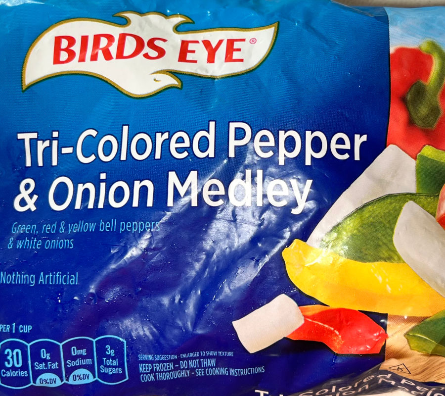 Birds Eye Tri-Colored Pepper & Onion Medley