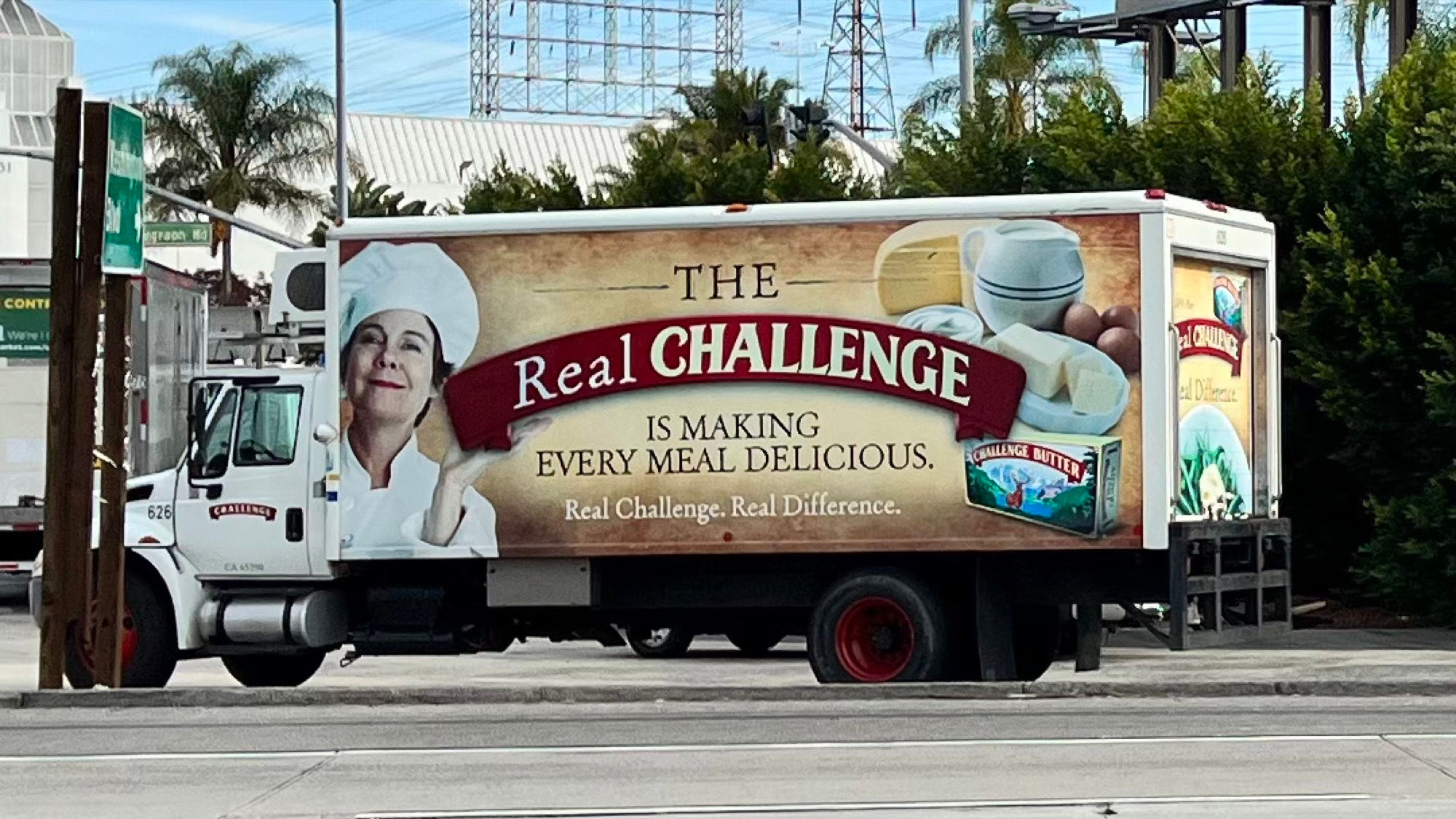 Challenge Butter Action Shot