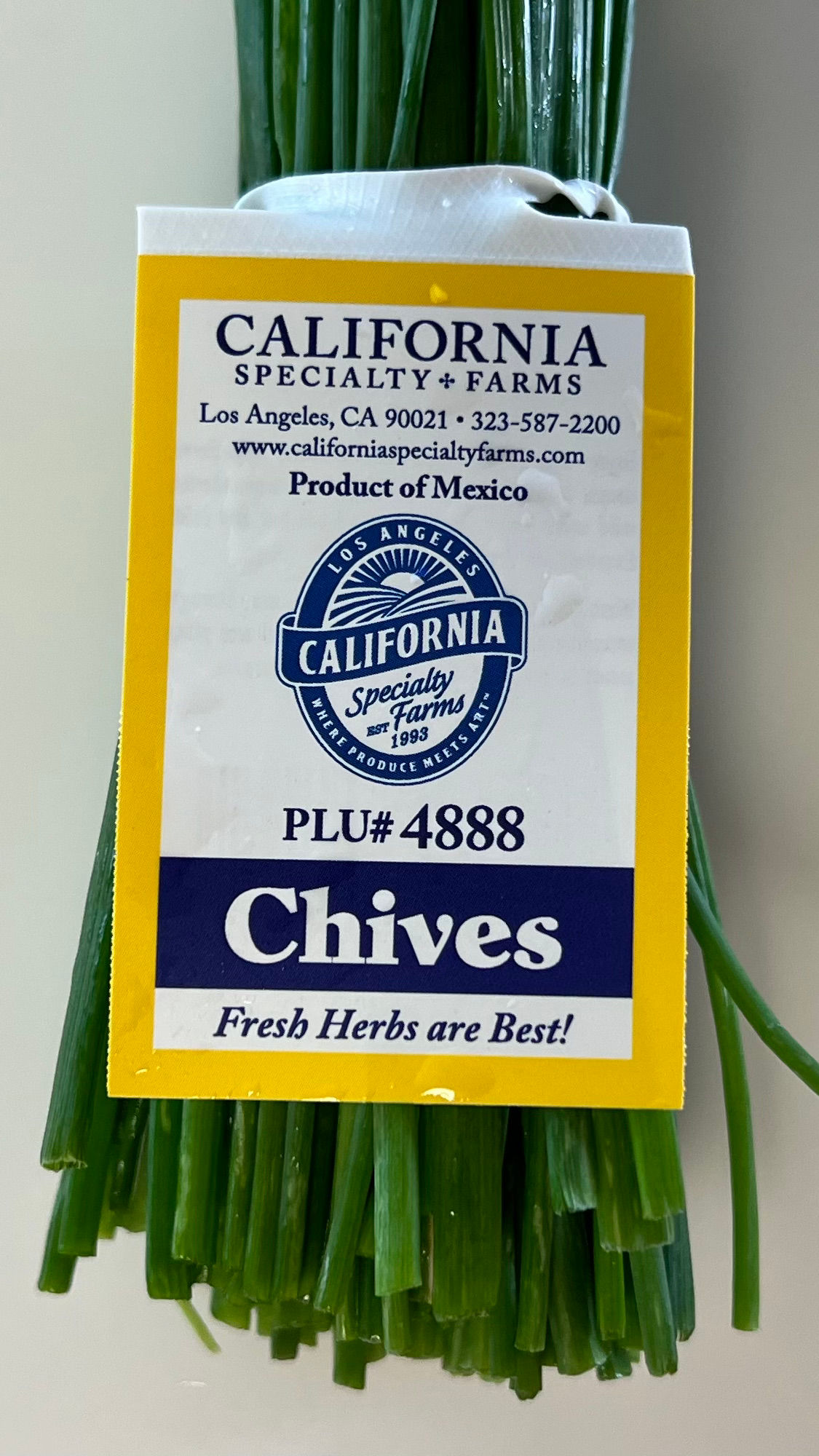 Chives California