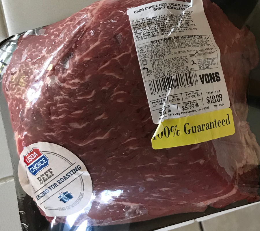 Beef Chuck Roast