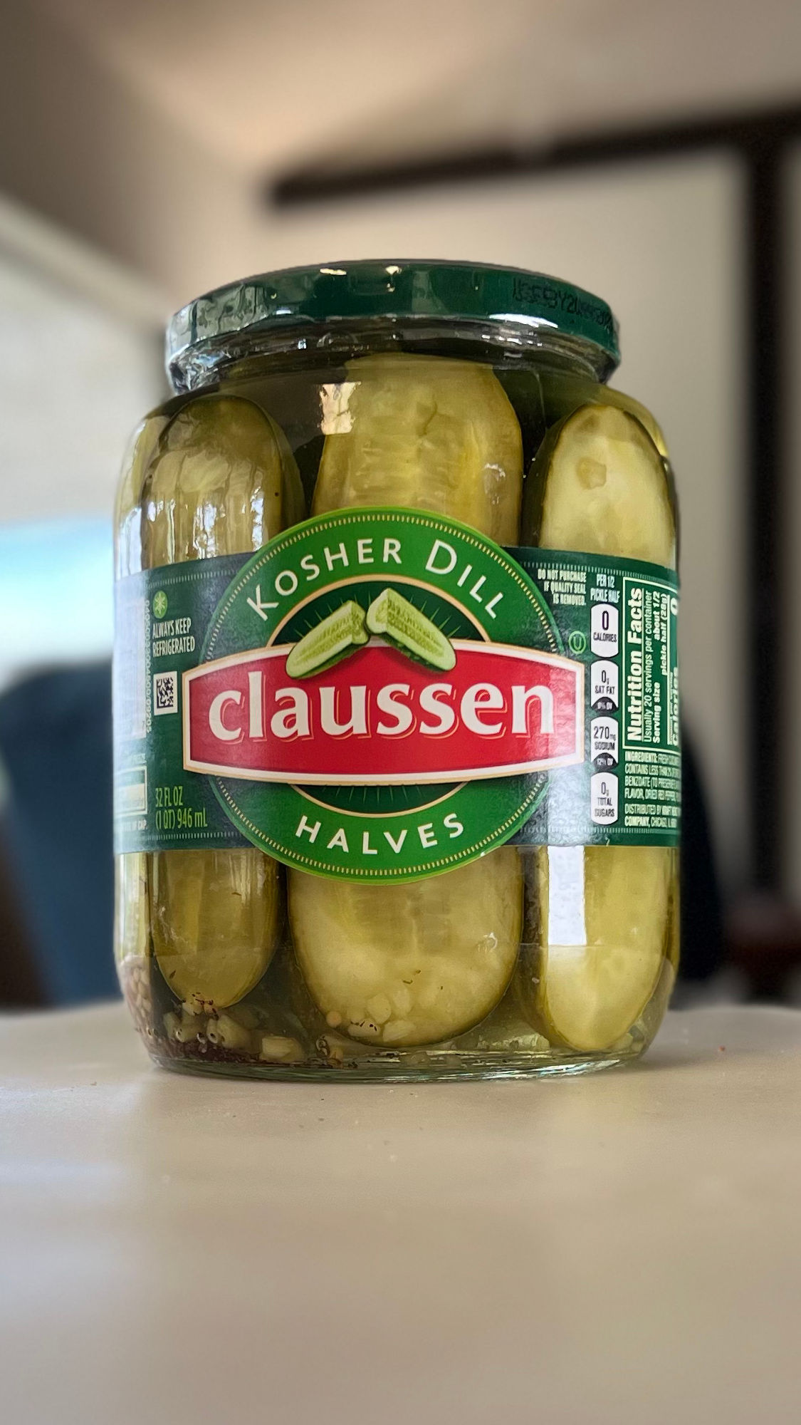 Claussen Dill Pickles Halves