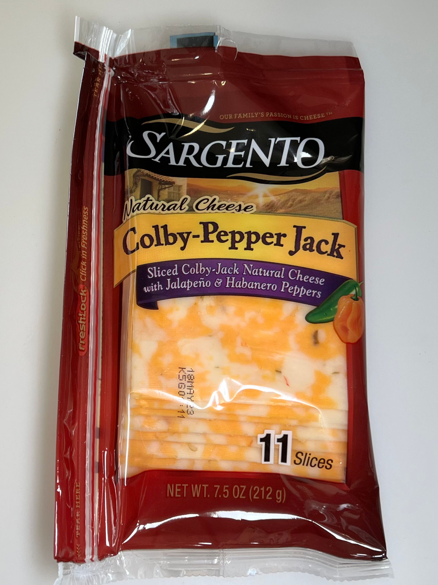 Colby-Pepper Jack Sargento Sliced