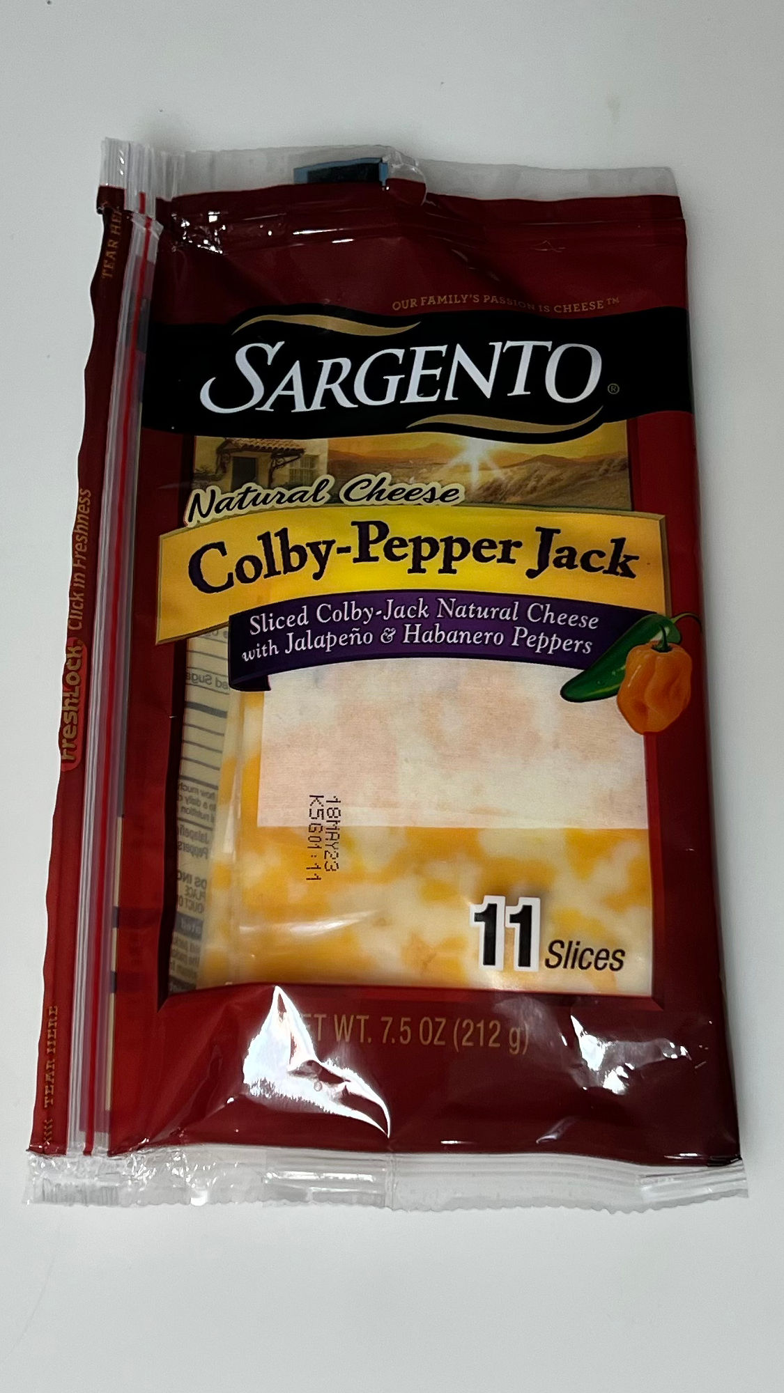 Sargento Colby-Pepper Jack Slices Sargento