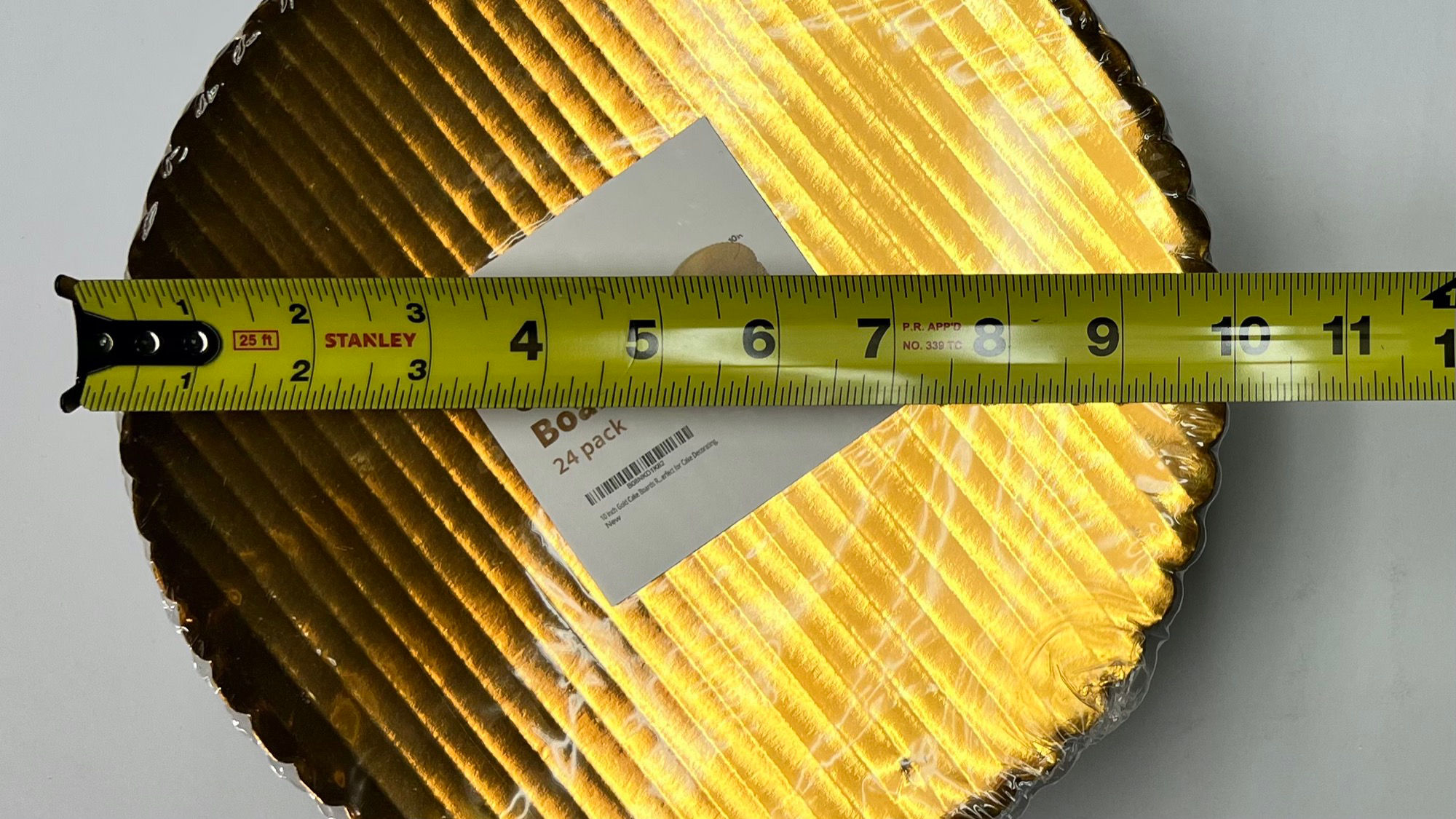 Gold Cake Boards