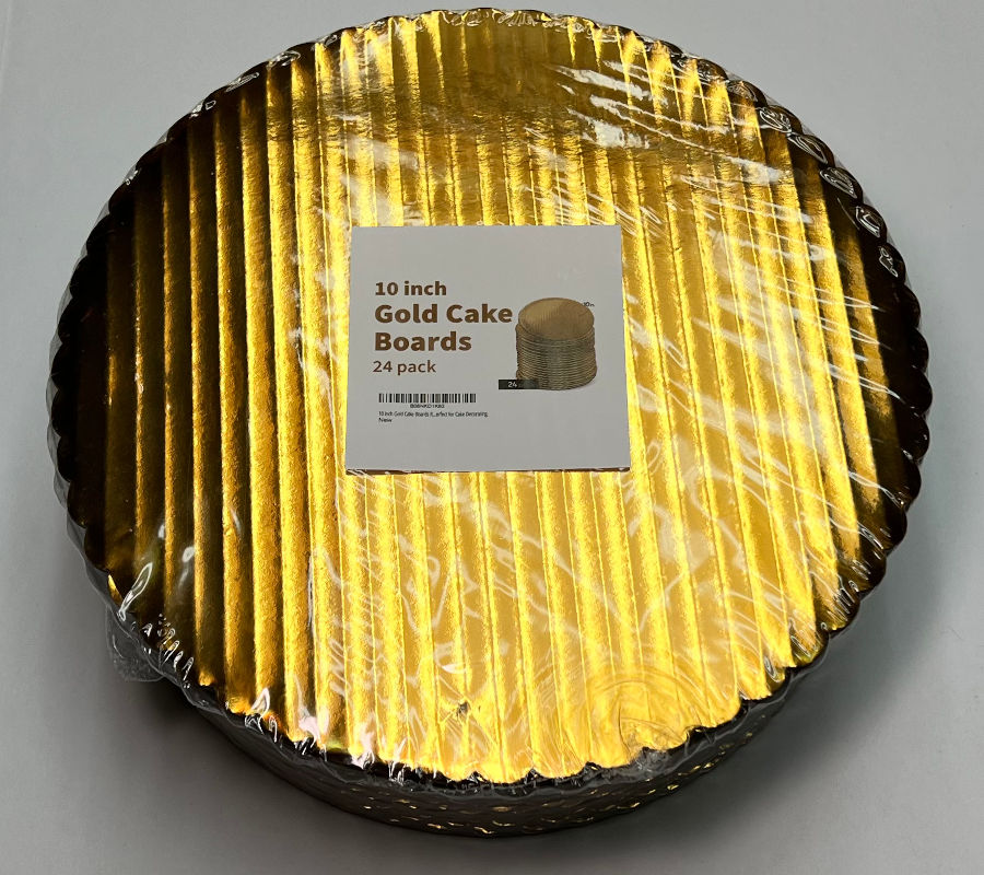 Gold Cake Boards