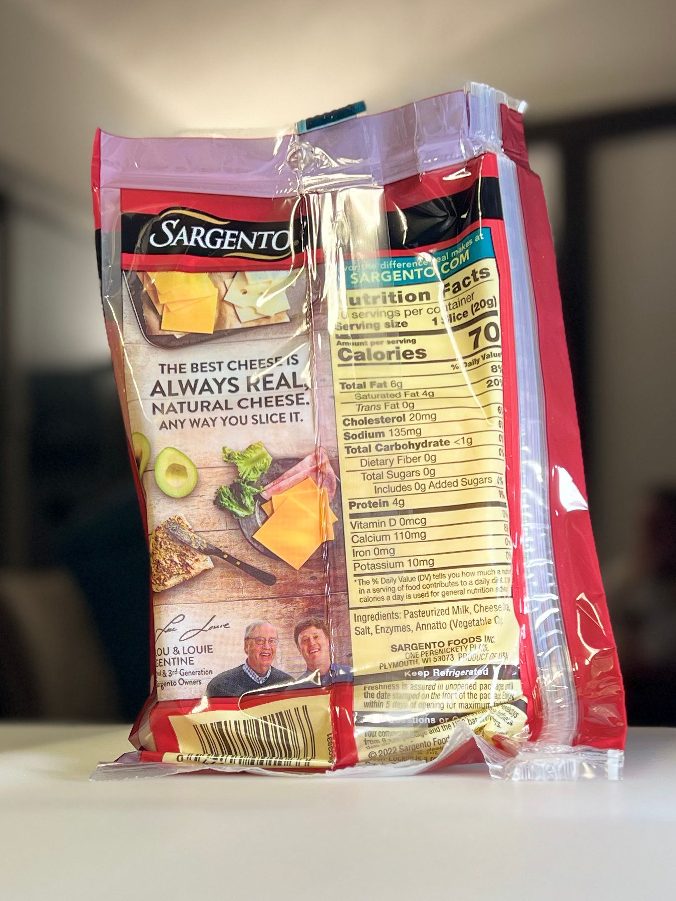 Gouda Sargento Nutrition Facts