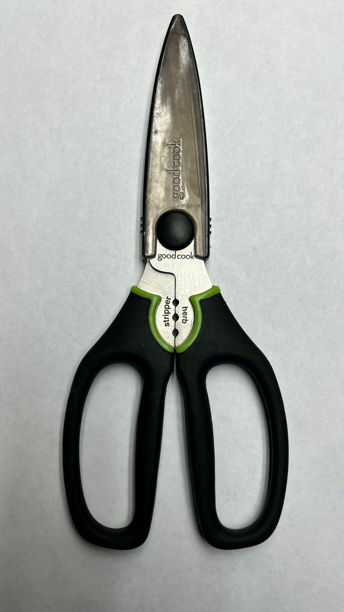 GoodCook Touch Kitchen Shears, Stainless Steel with Non-slip Grip