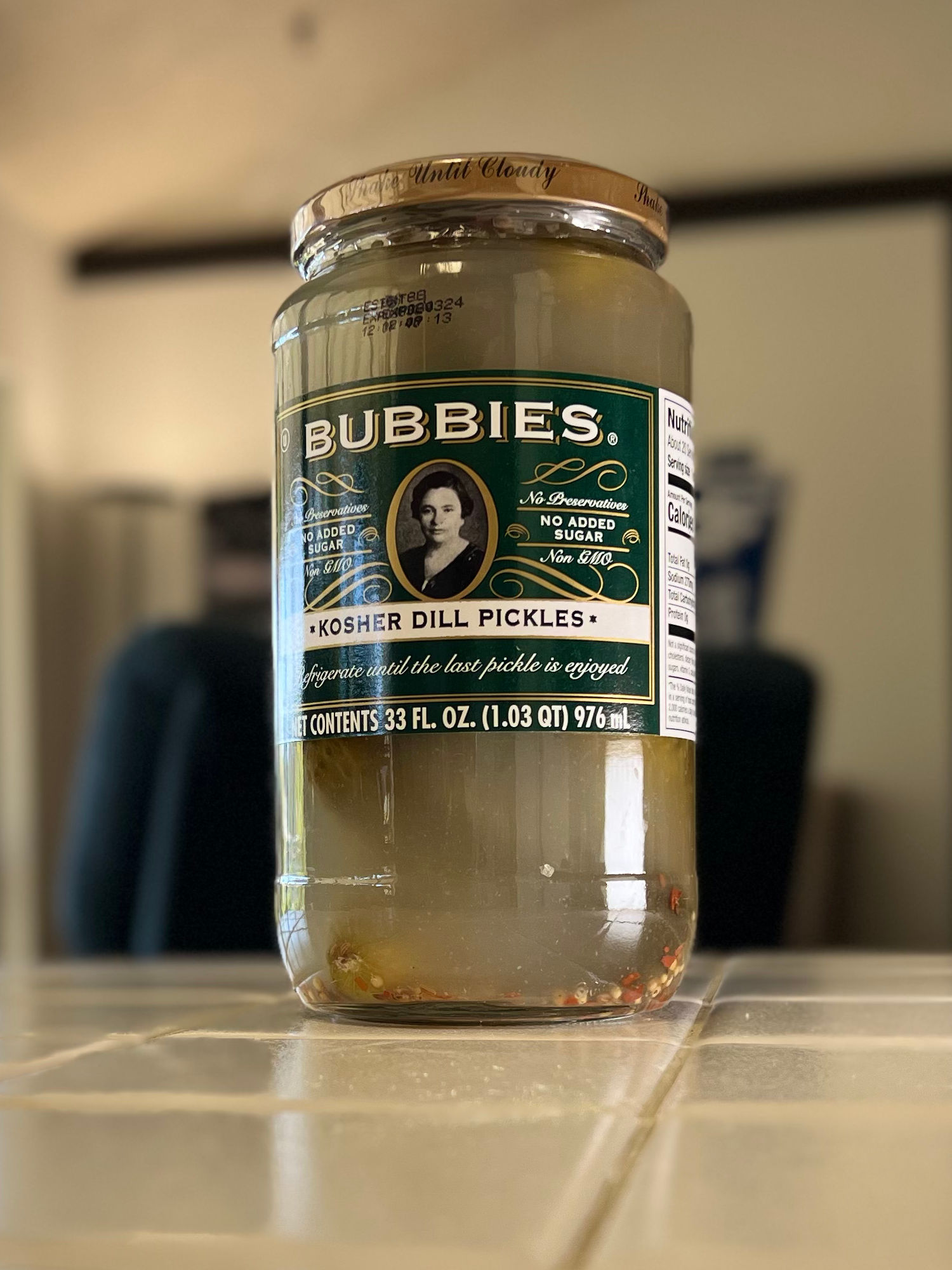 Kosher Dill Pickles Bubbies