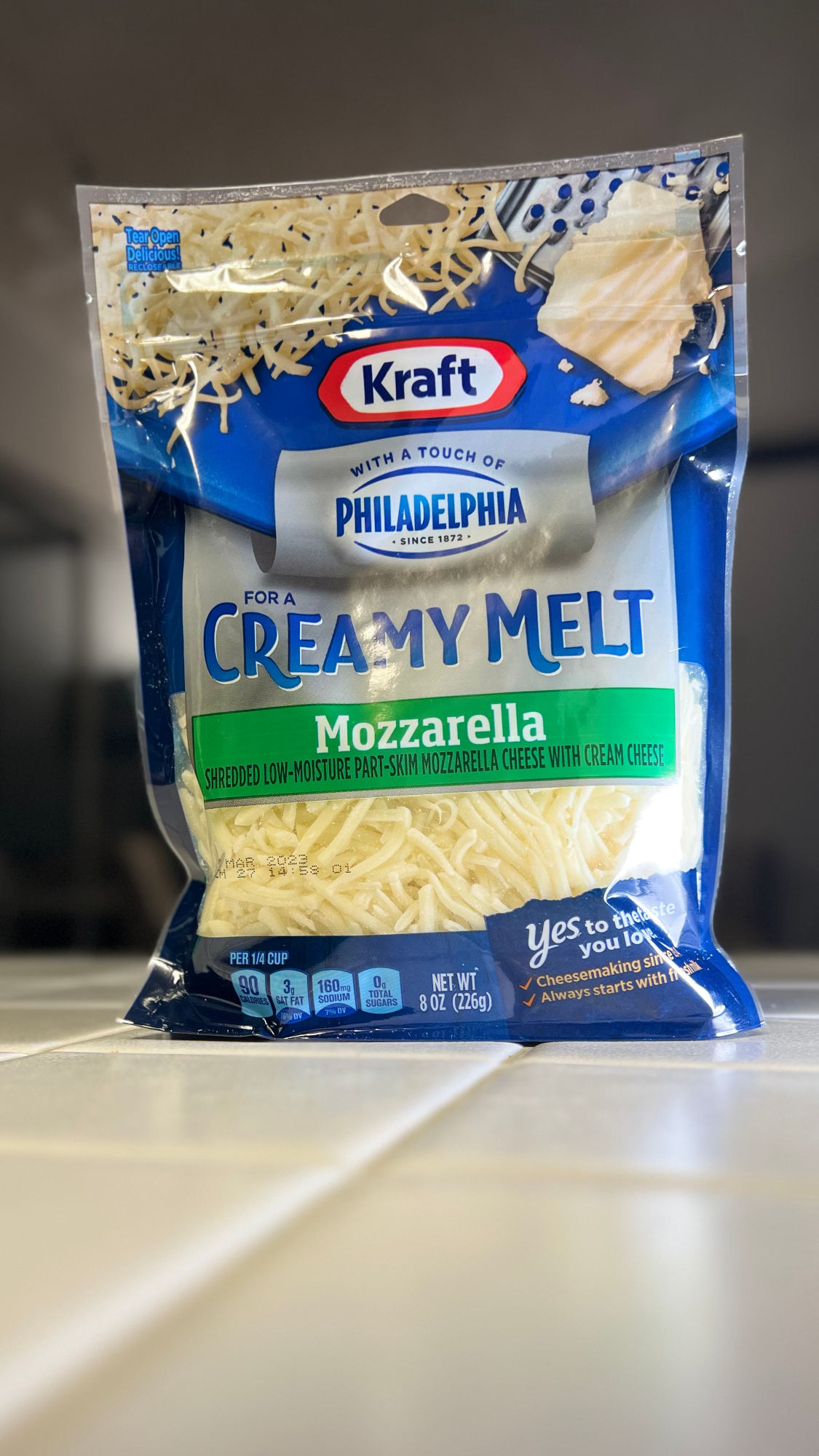 Kraft Creamy Melt Mozzarella