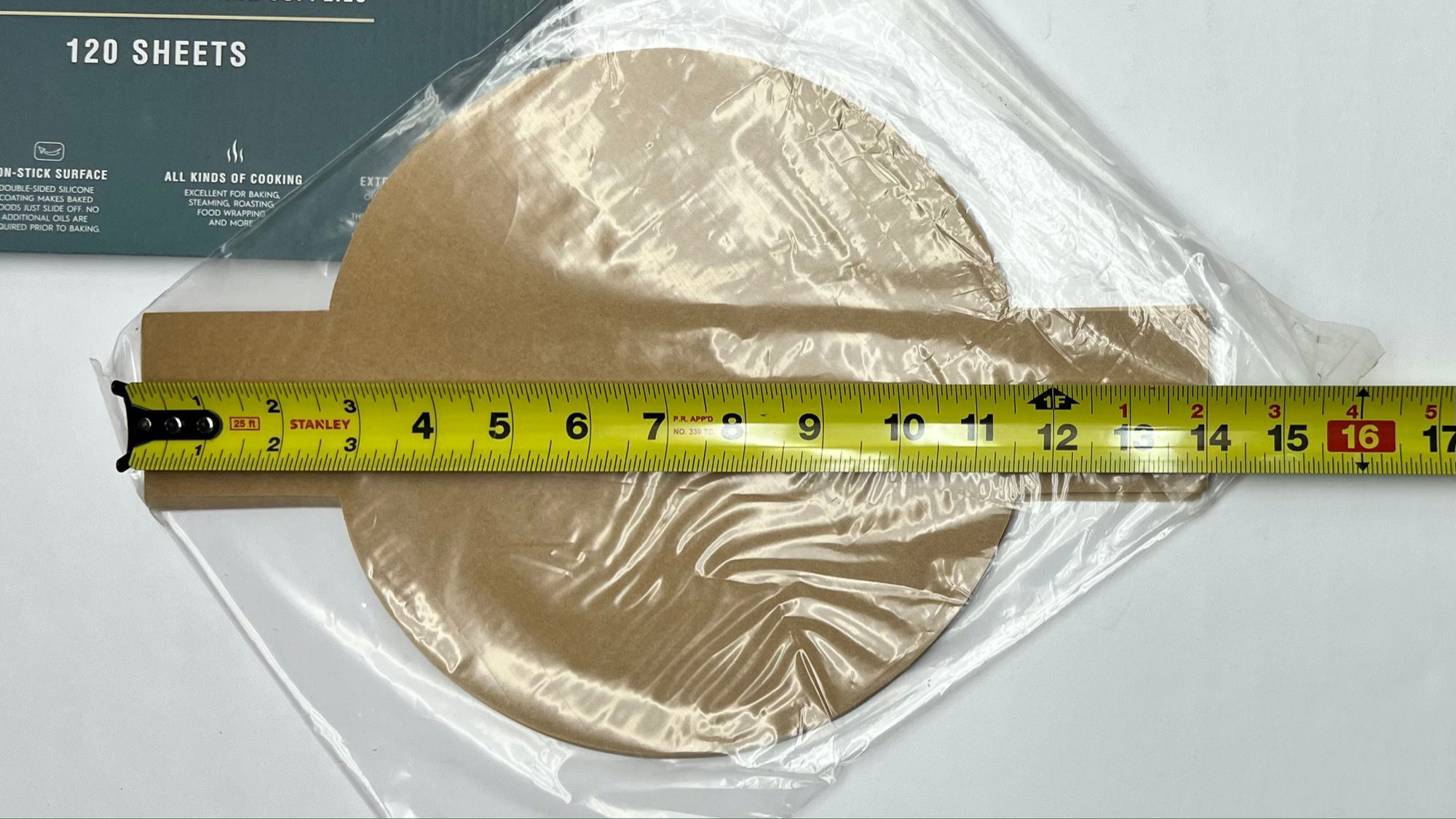 Parchment Paper Rounds 2 1/2 Tabs