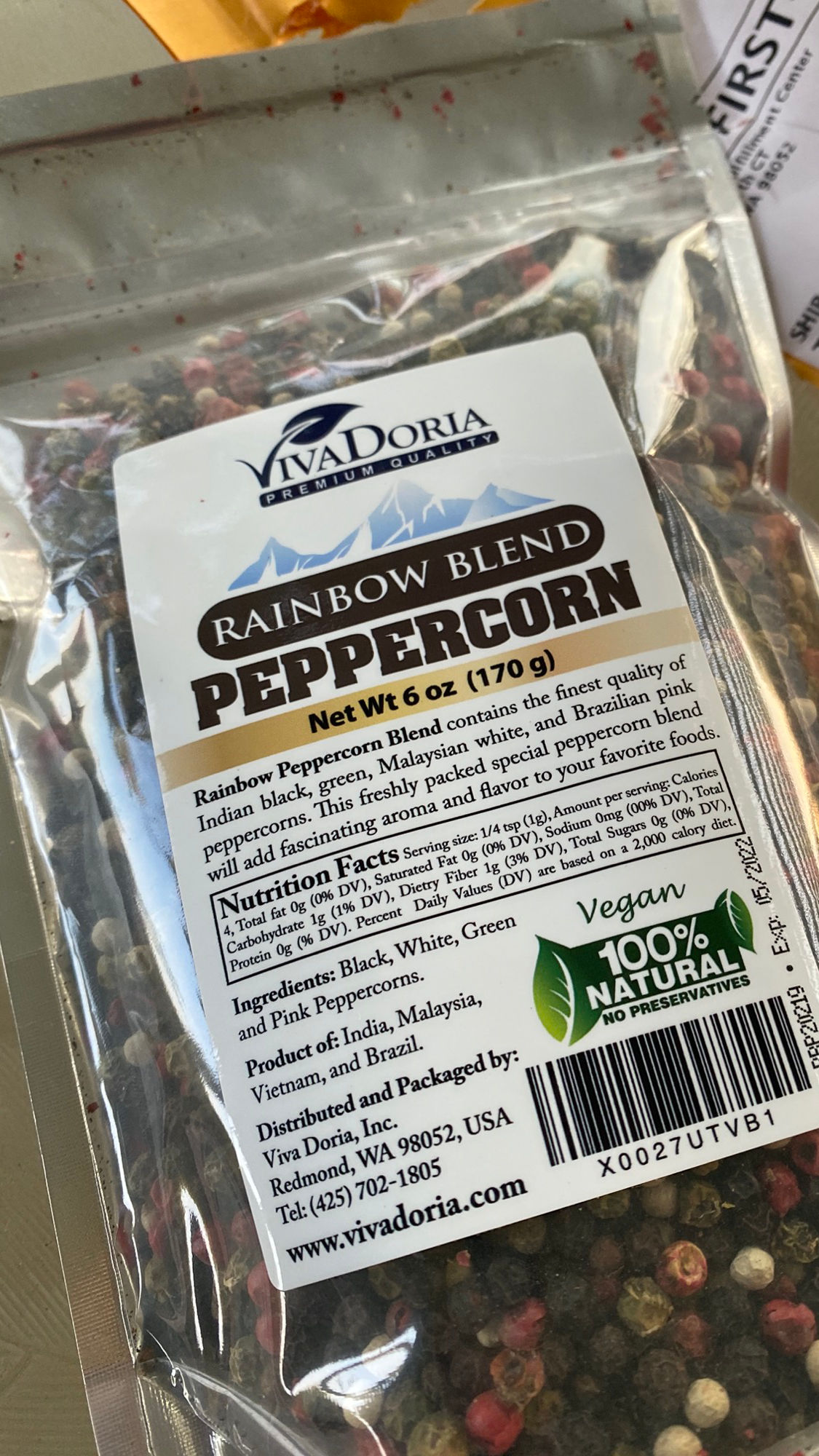 Rainbow Blend Peppercorn Rainbow Blend