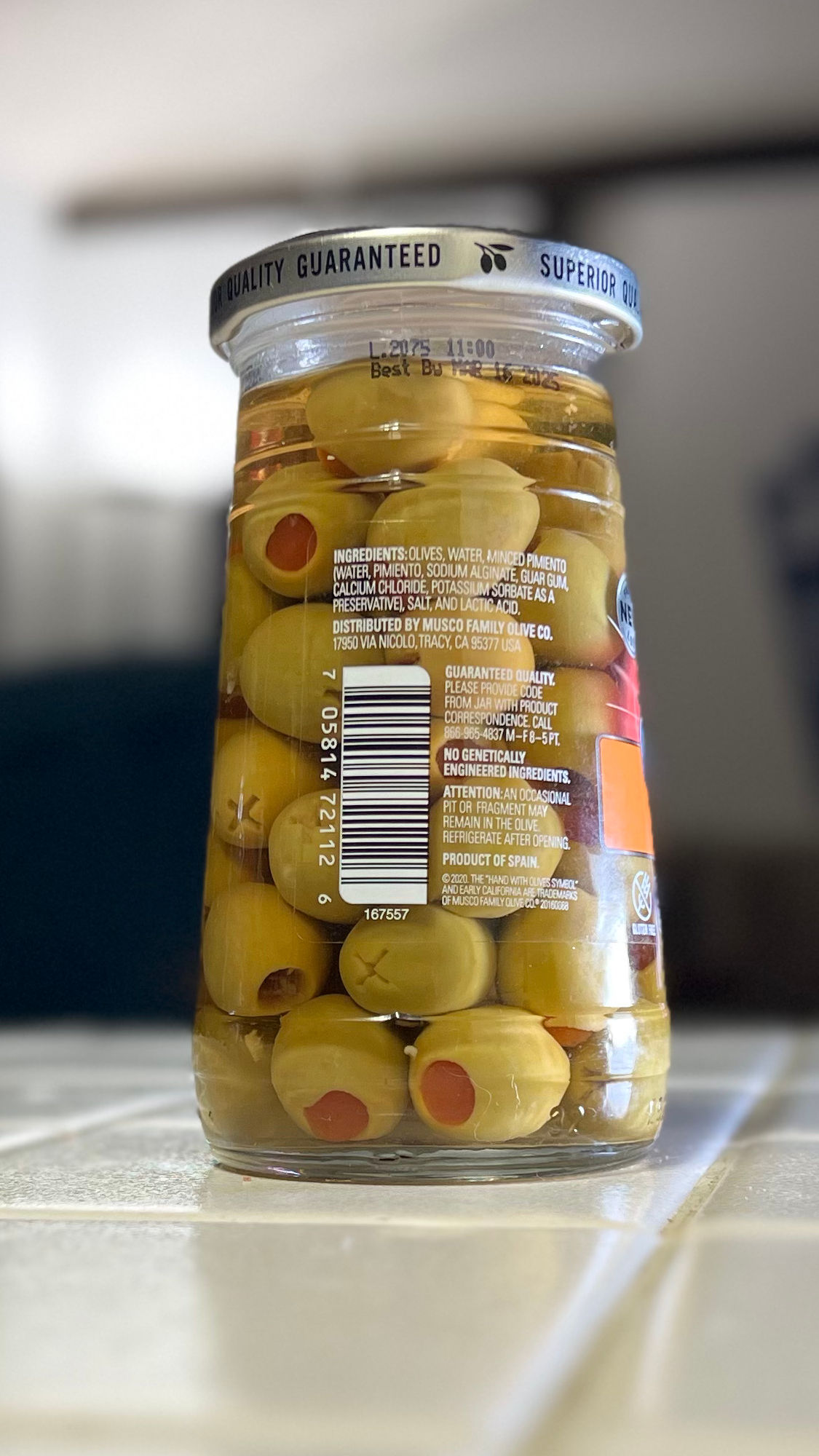 Early California Ingredients Pimiento Stuffed Olives Early California Ingredients