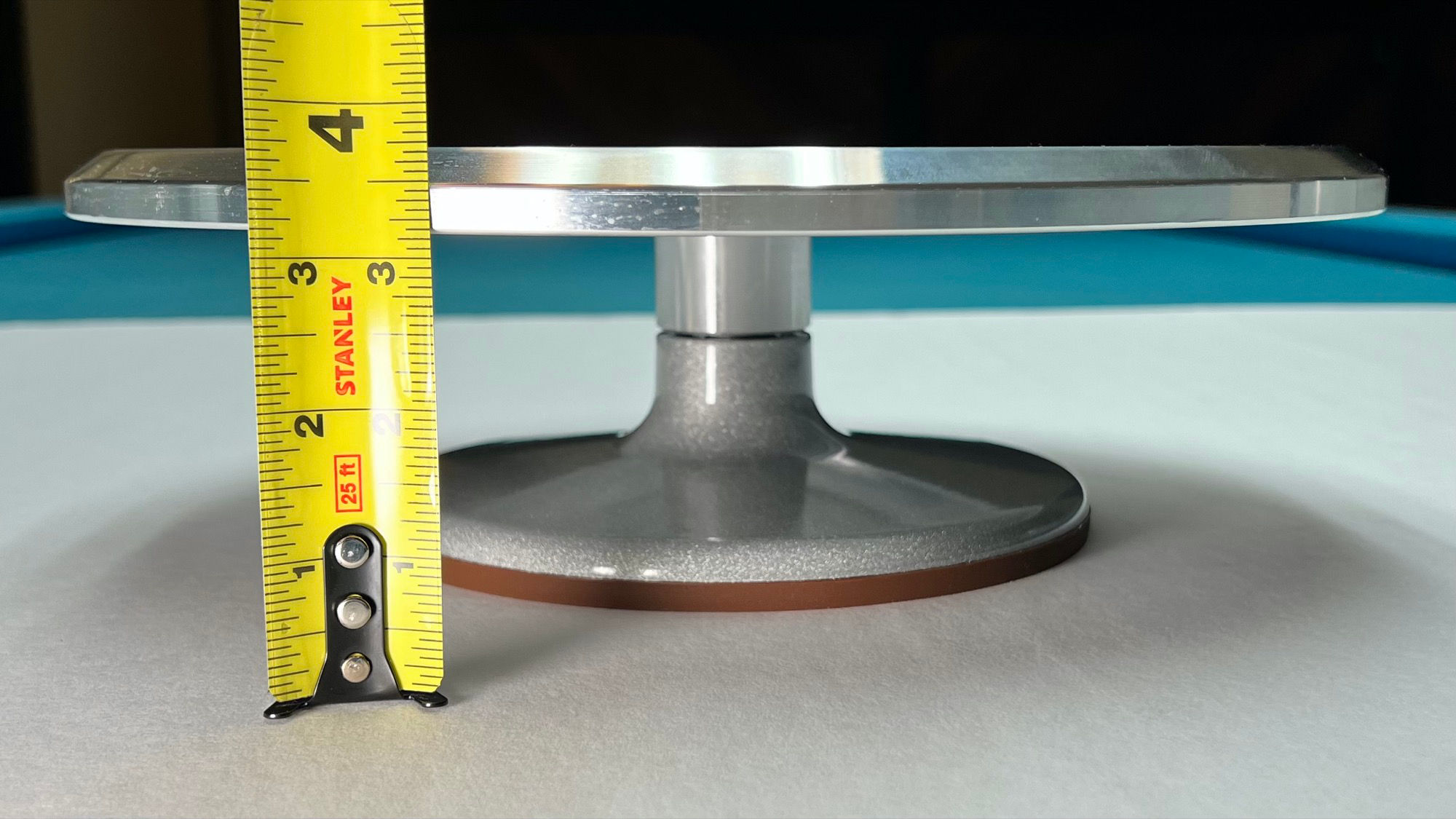 3 3/4 Tall Revolving Cake Stand 3 3/4 Tall