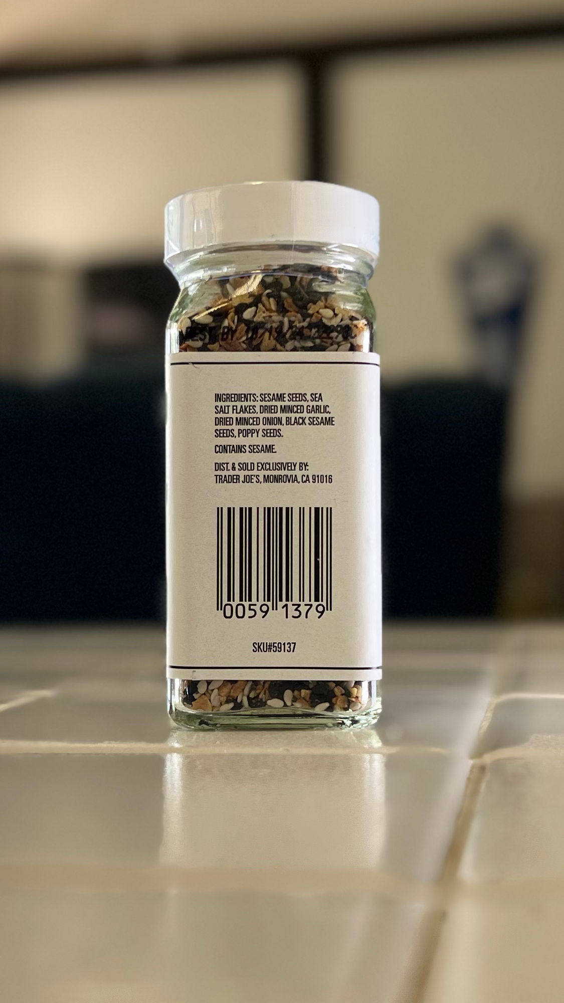 Everything but the Bagel Ingredients Trader Joe's Everything but the Bagel Ingredients