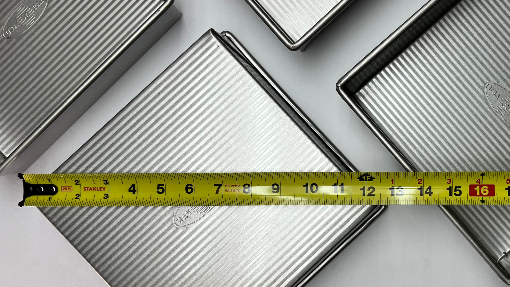 USA PAN Square Cake Pans 12-inch Diagonal