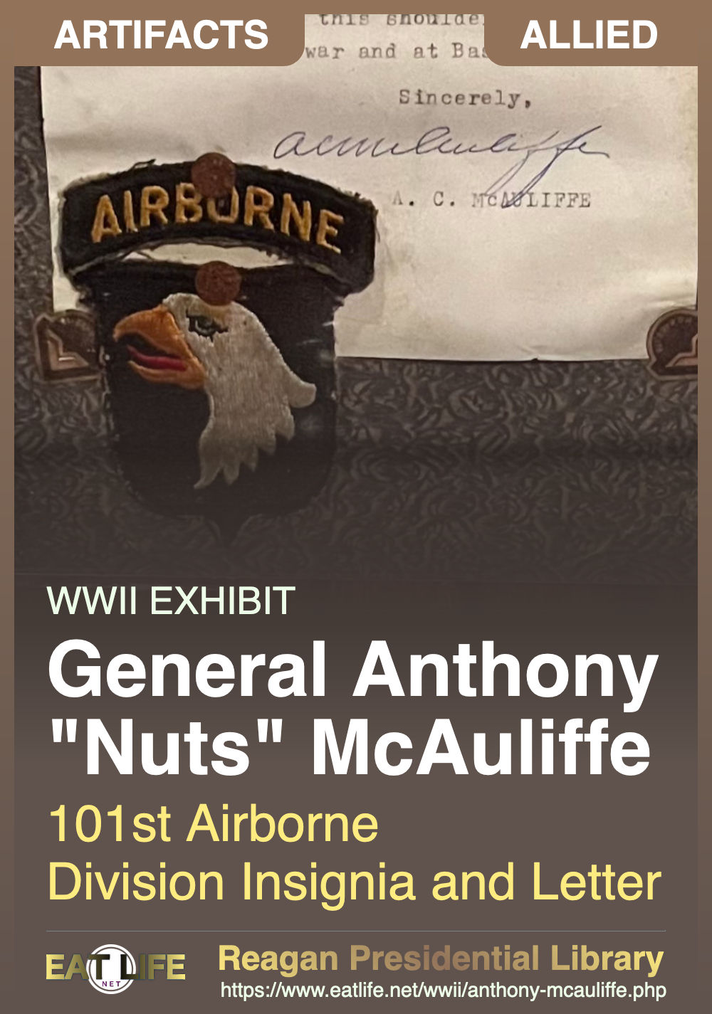 General Anthony 'Nuts' McAuliffe