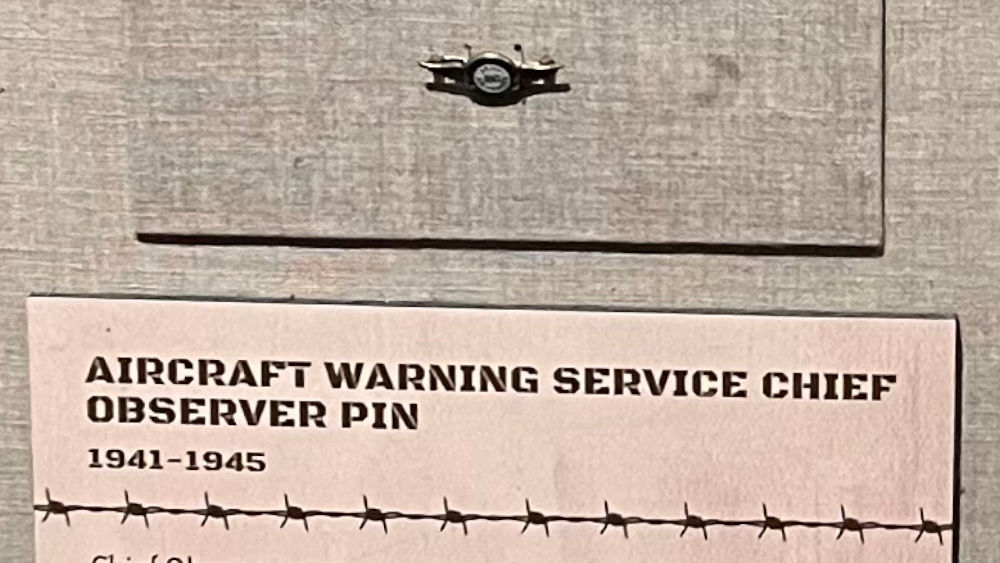 AWS Chief Observer Pin