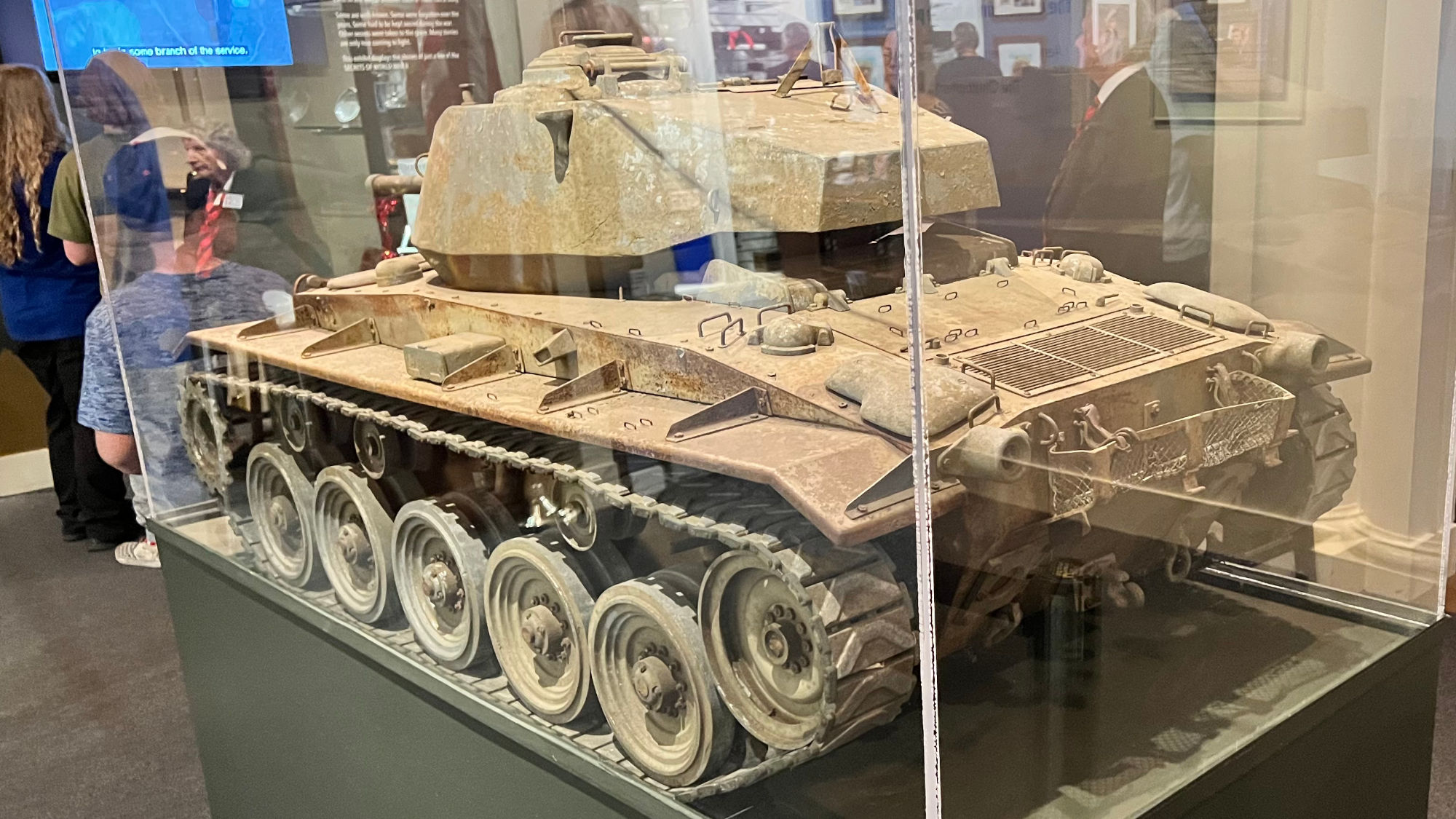 Battle of the Bulge Tank Model Front