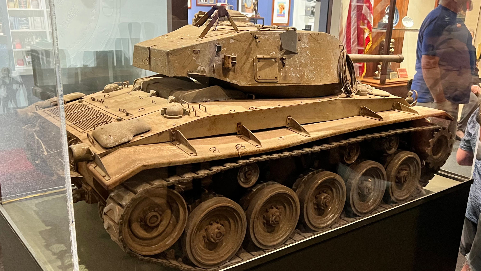 Battle of the Bulge Tank Model Side