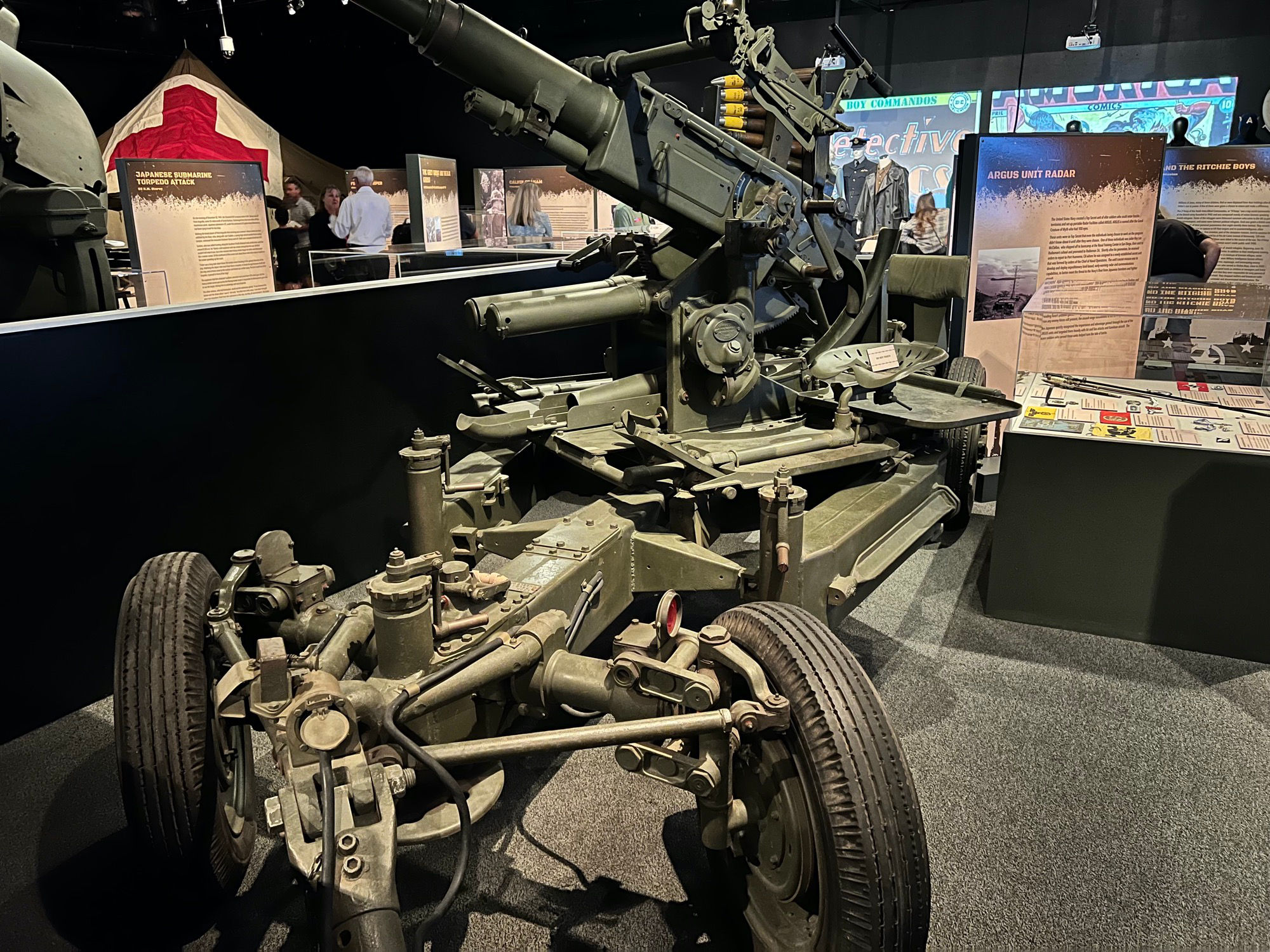 Bofors 40mm M1 Carriage