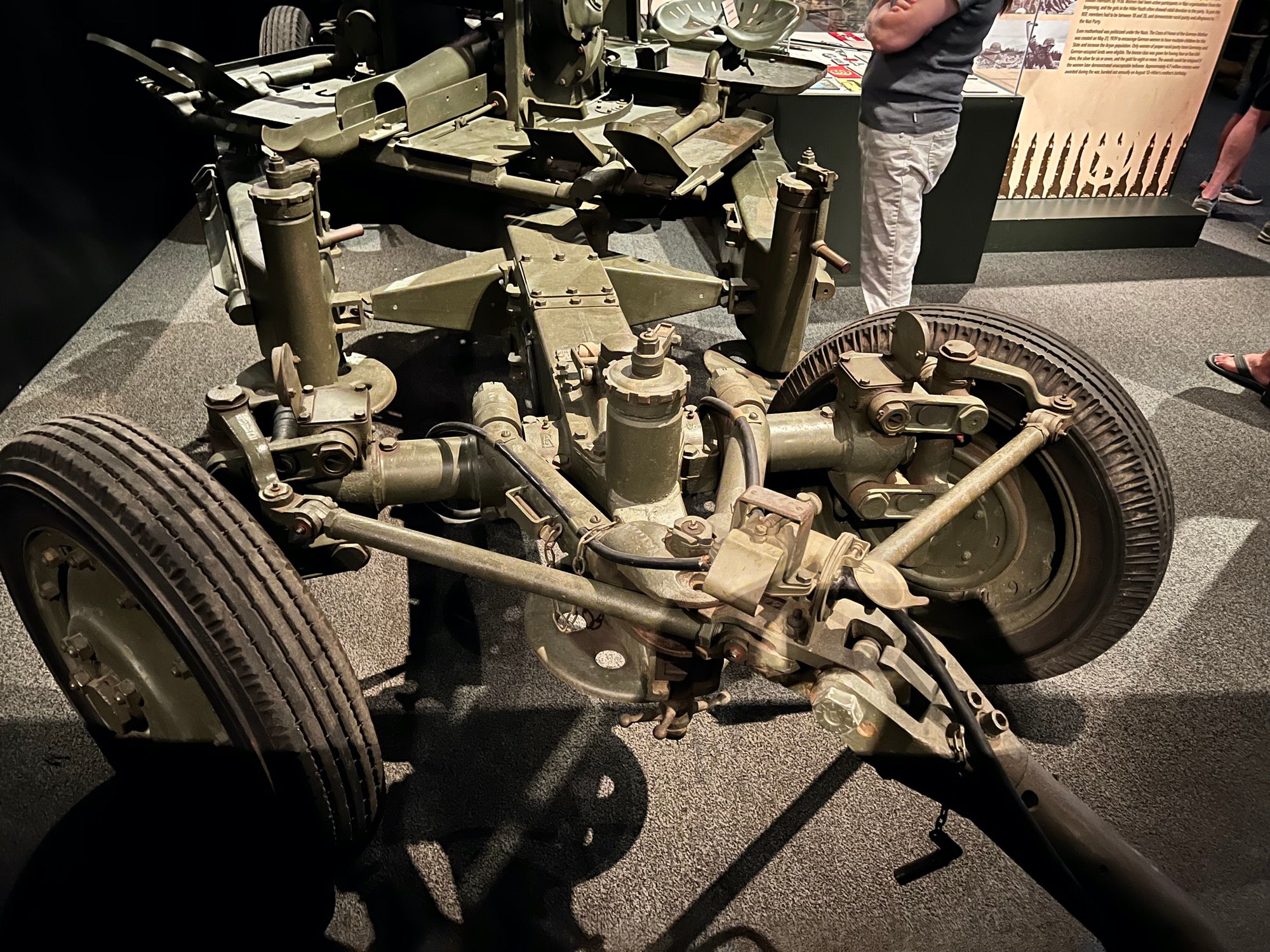 Bofors 40mm M1 Wheels