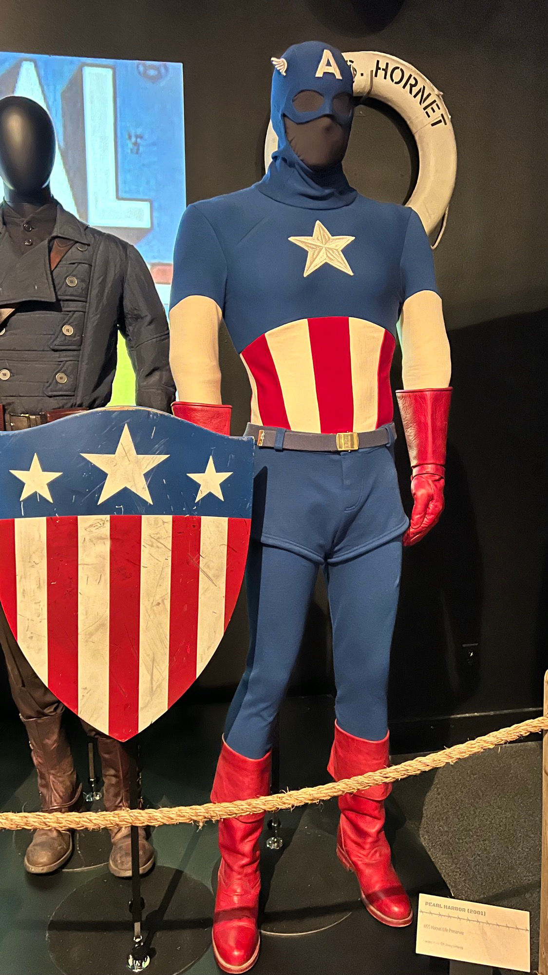 Captain America Chris Evans USO Uniform