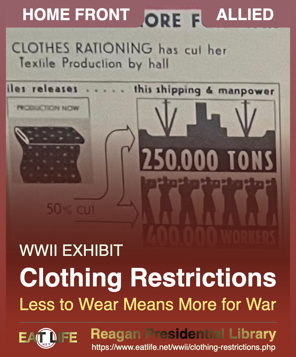 WWII Clothing Restrictions