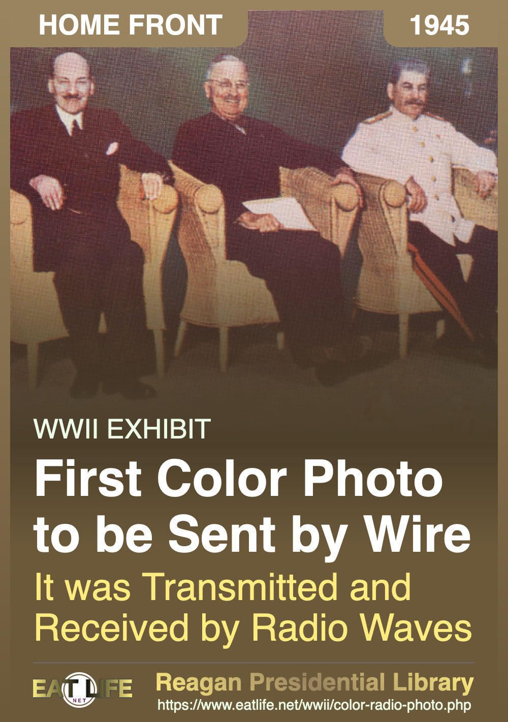 First Color Photo by Wire