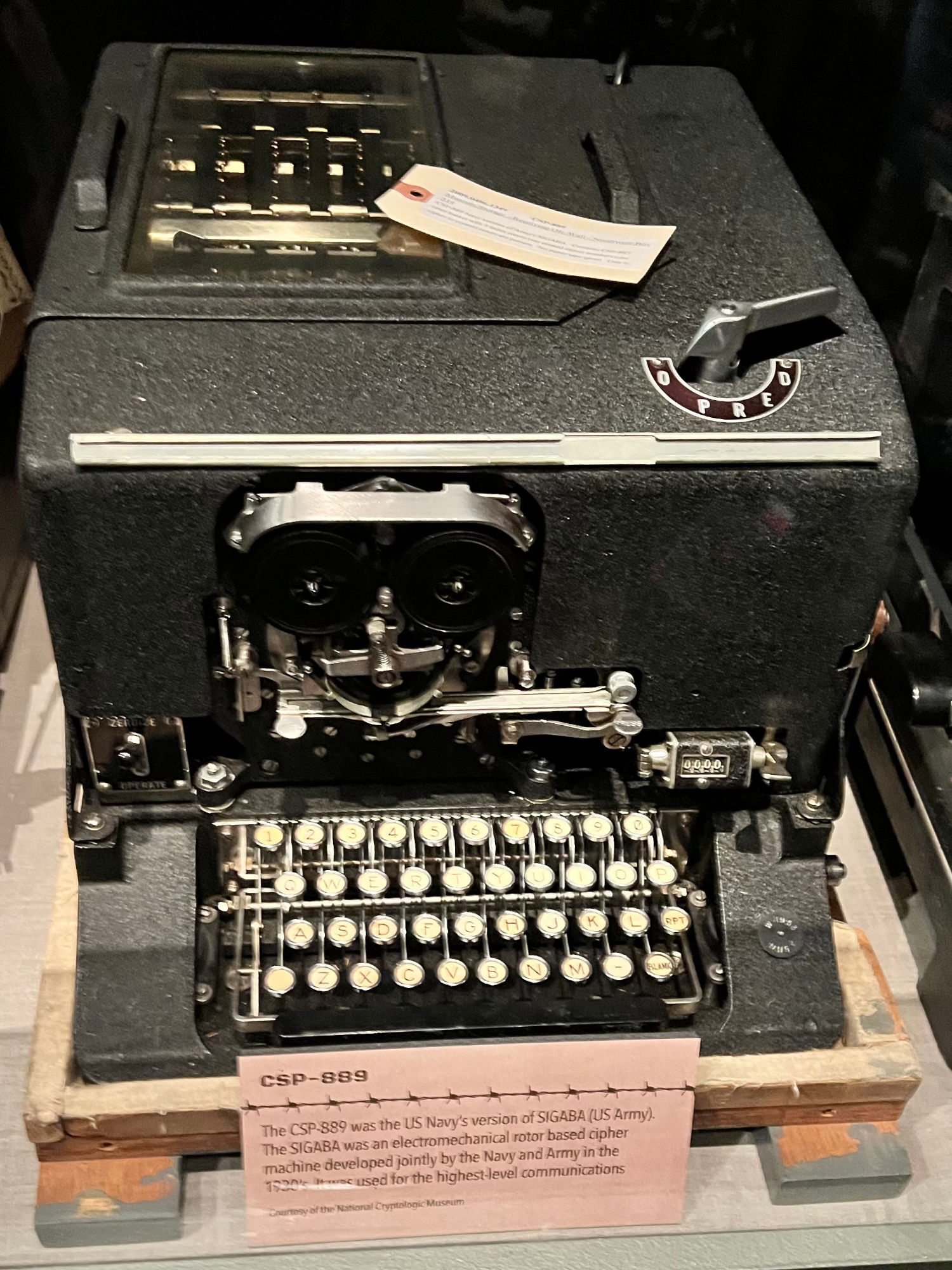 Cipher Machine CSP-889