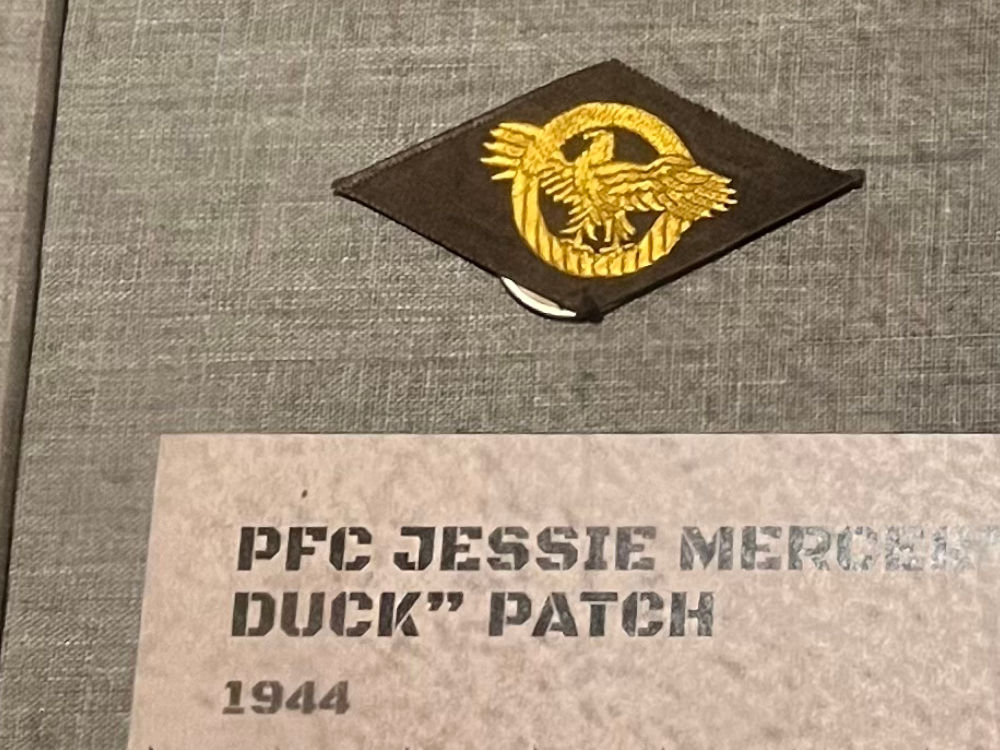 PFC Jessie Mercer Duck Patch PFC Jessie Mercer