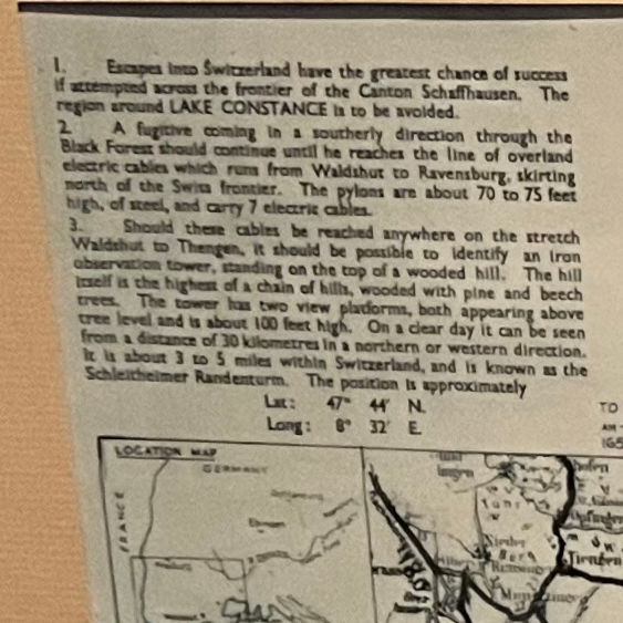 Escape Map Stalag Lufts