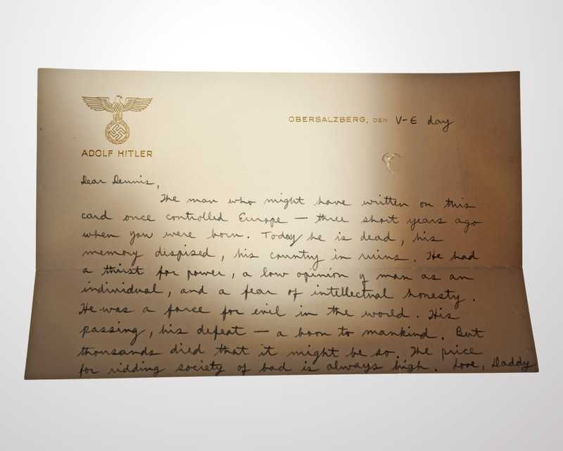 Richard Helm's Letter