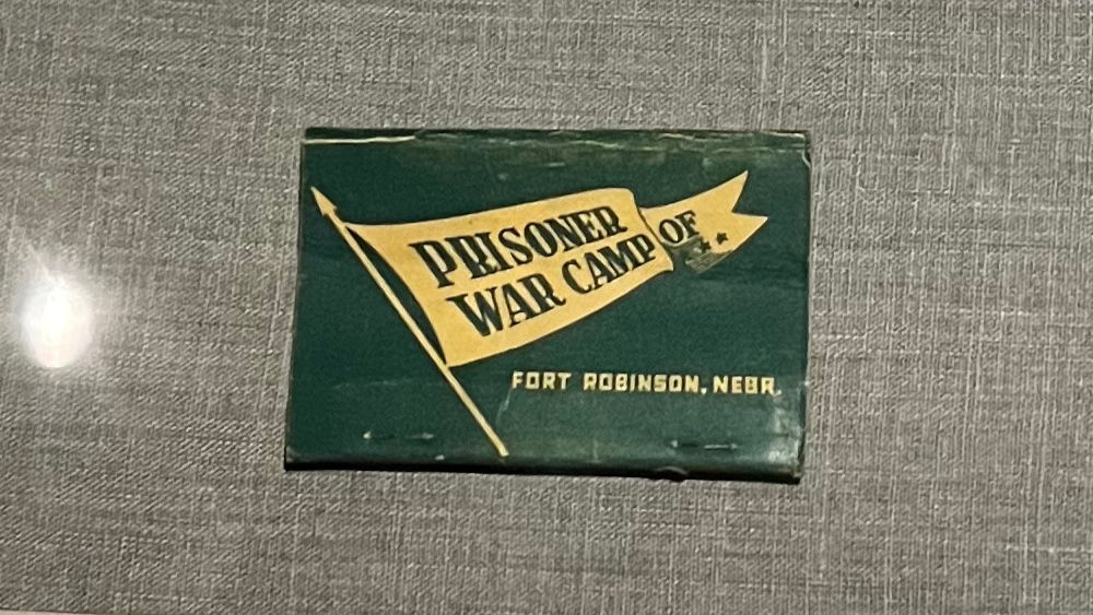 Fort Robinson POW Matchbook