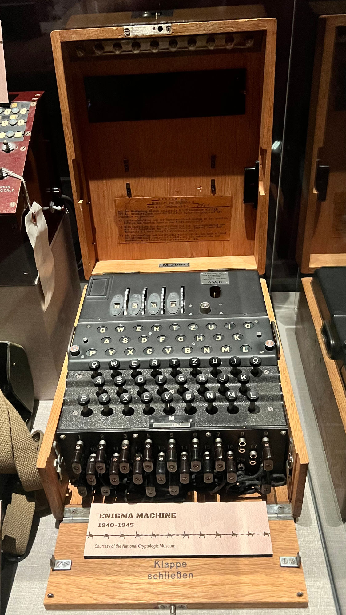 German Enigma Machine