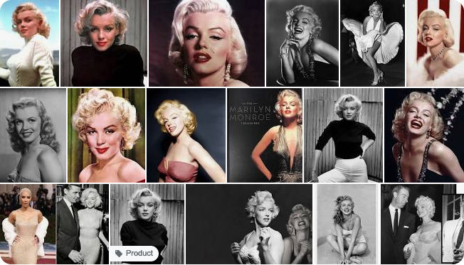 Google Marilyn Monroe