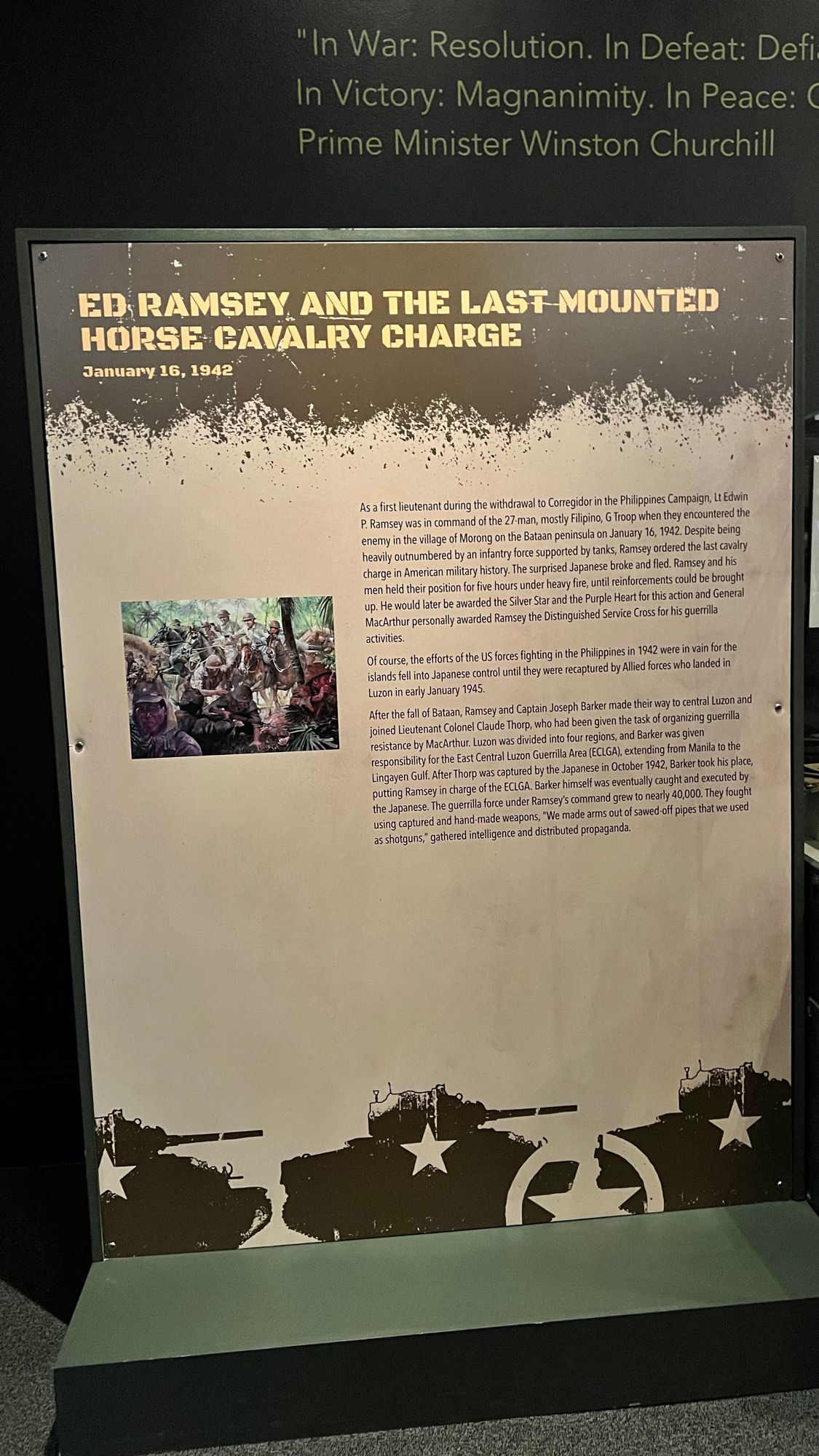 Ed Ramsey Horse Calvary Ed Ramsey