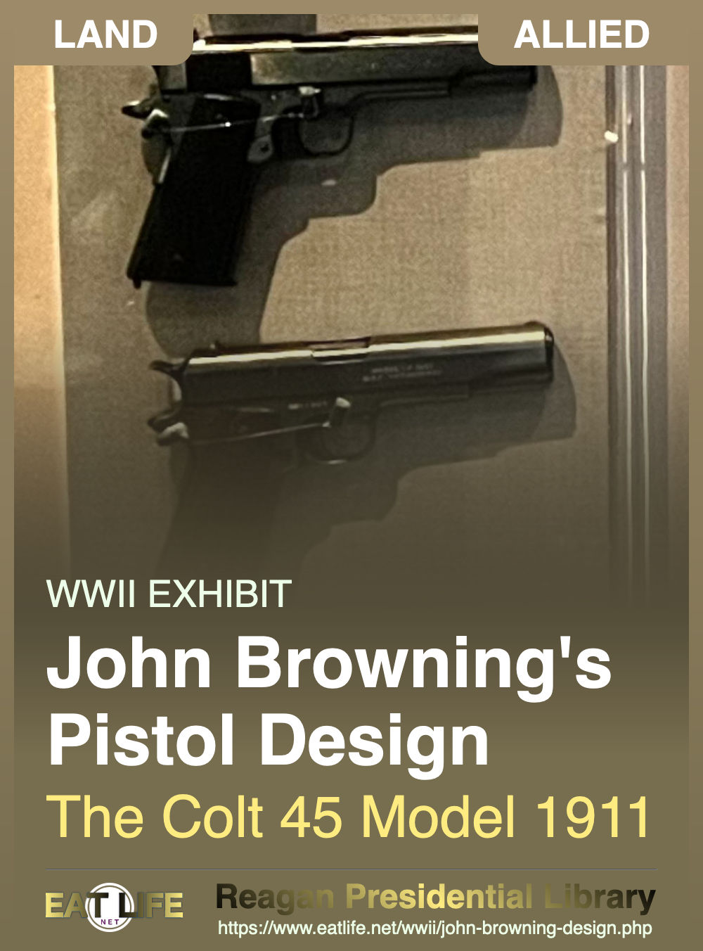 John Browning Pistol Design