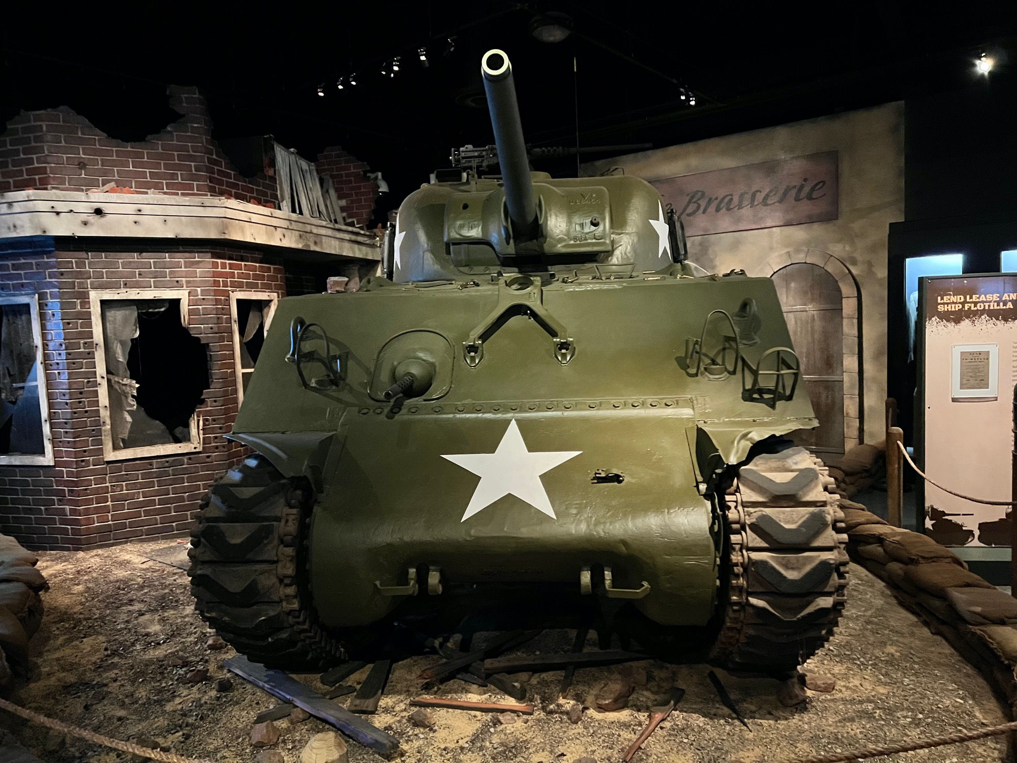 M4 Sherman Tank Front