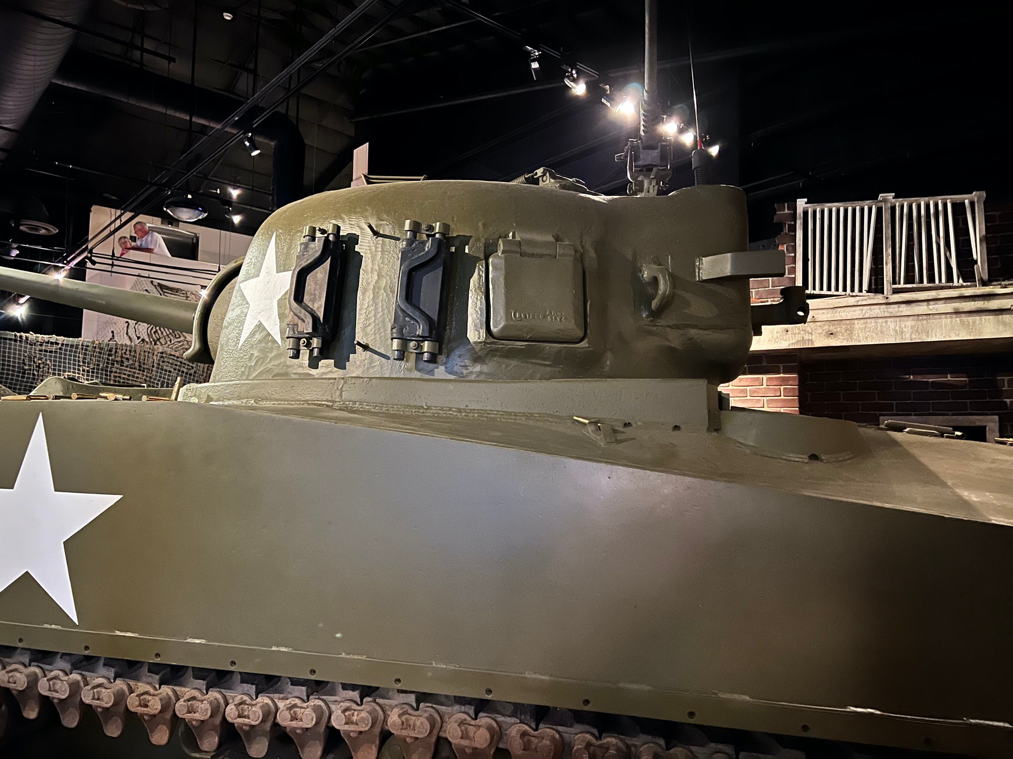 M4 Sherman Tank Top Side