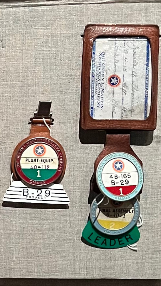 Badges Martin Bomber Plant Badges