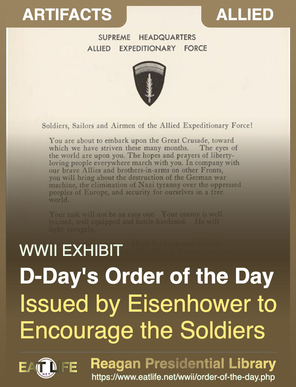 D-Day's Order of the Day