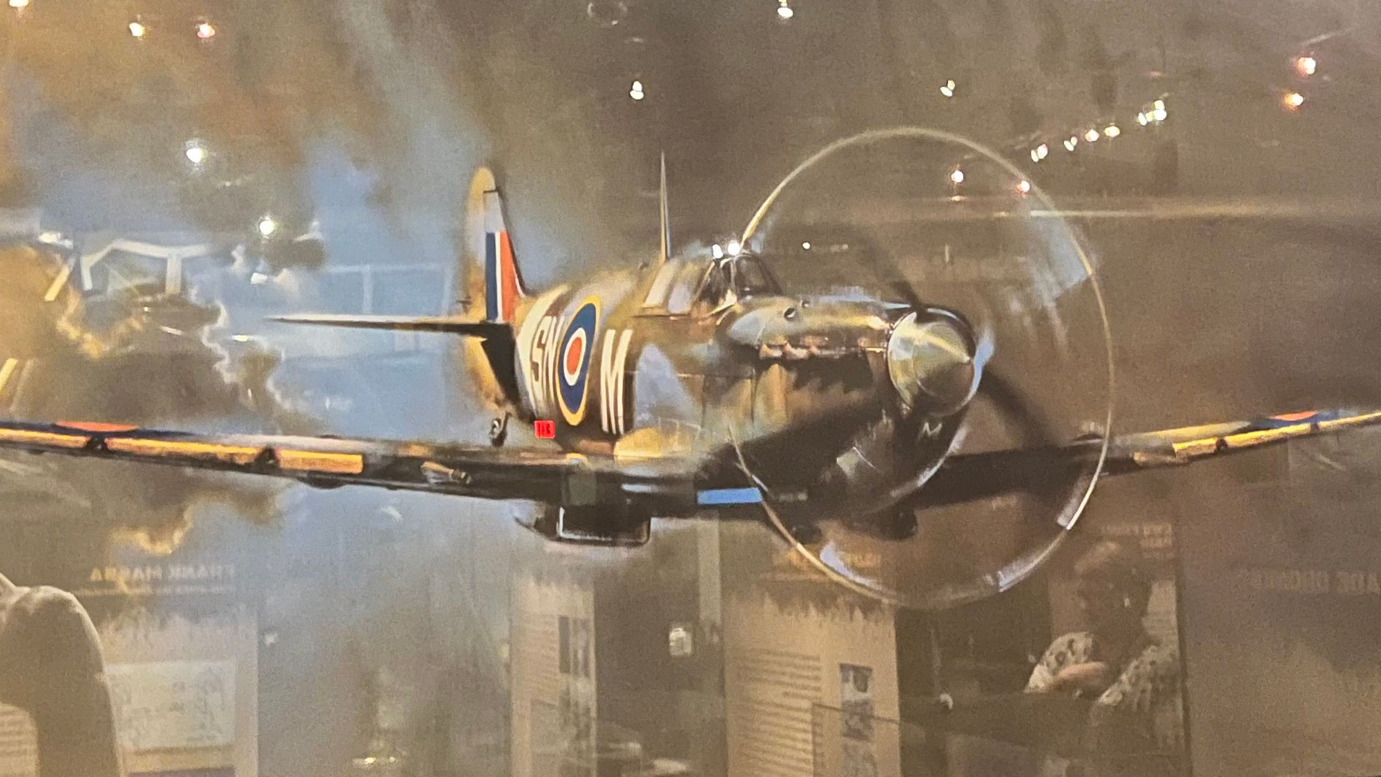 WWII Plane Painting WWII Plane